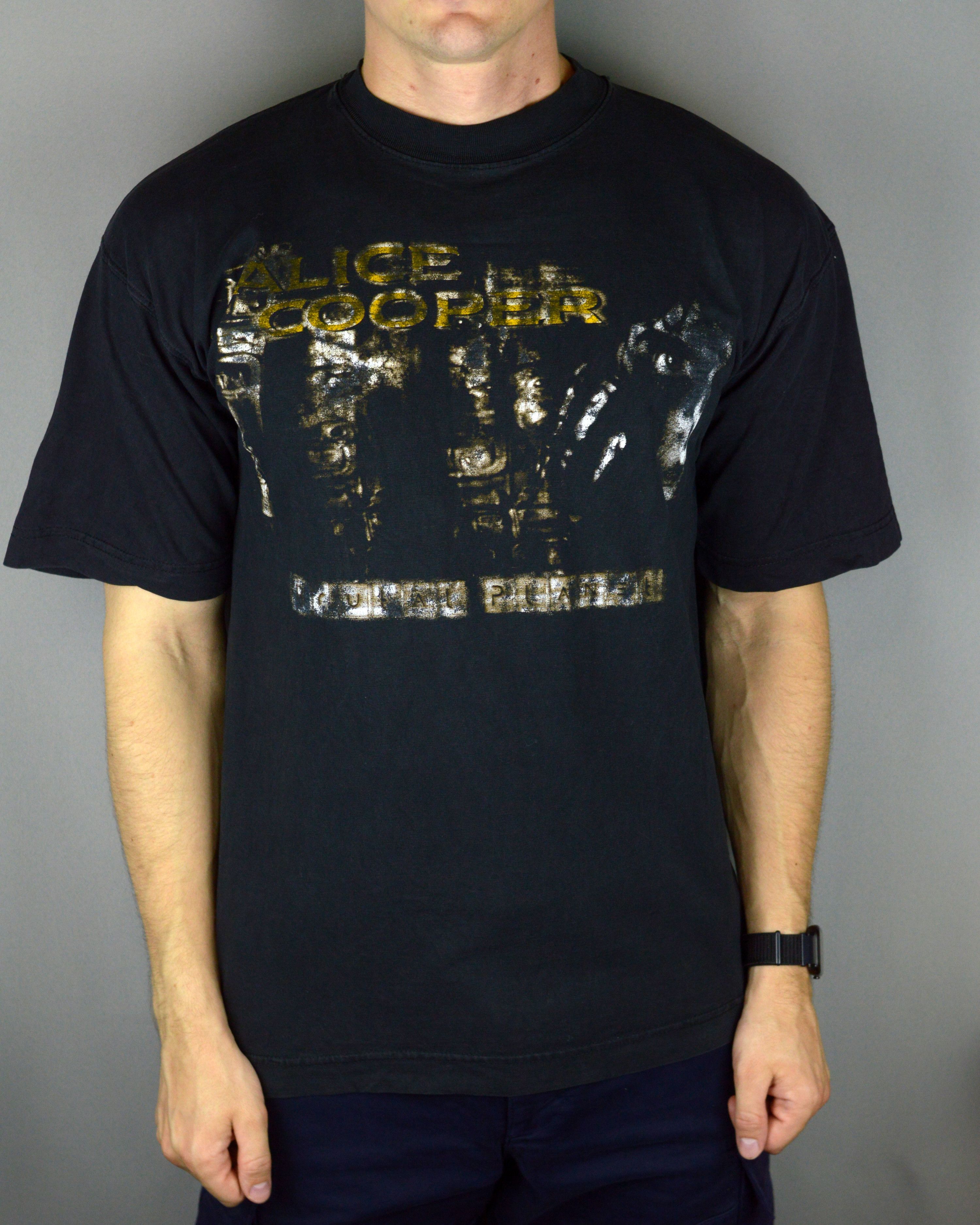 Band Tees × Vintage Vintage Alice Cooper Brutal Planet 2000 t shirt Size US L / EU 52-54 / 3 - 2 Thumbnail