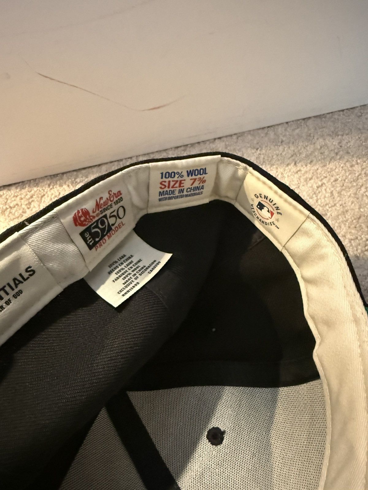 Fear of God 🔥 fear of god new era collab baseball hat early drop Size ONE SIZE - 4 Thumbnail