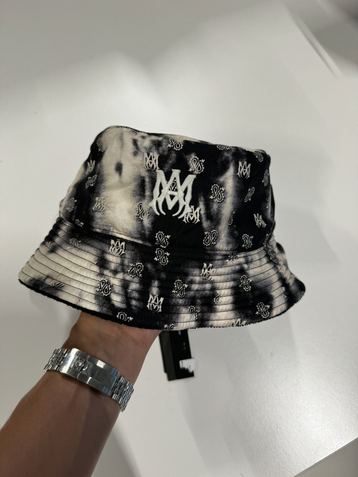 Amiri Amiri MA Reversible Bucket Hat 600$ NEW Size ONE SIZE - 3 Thumbnail
