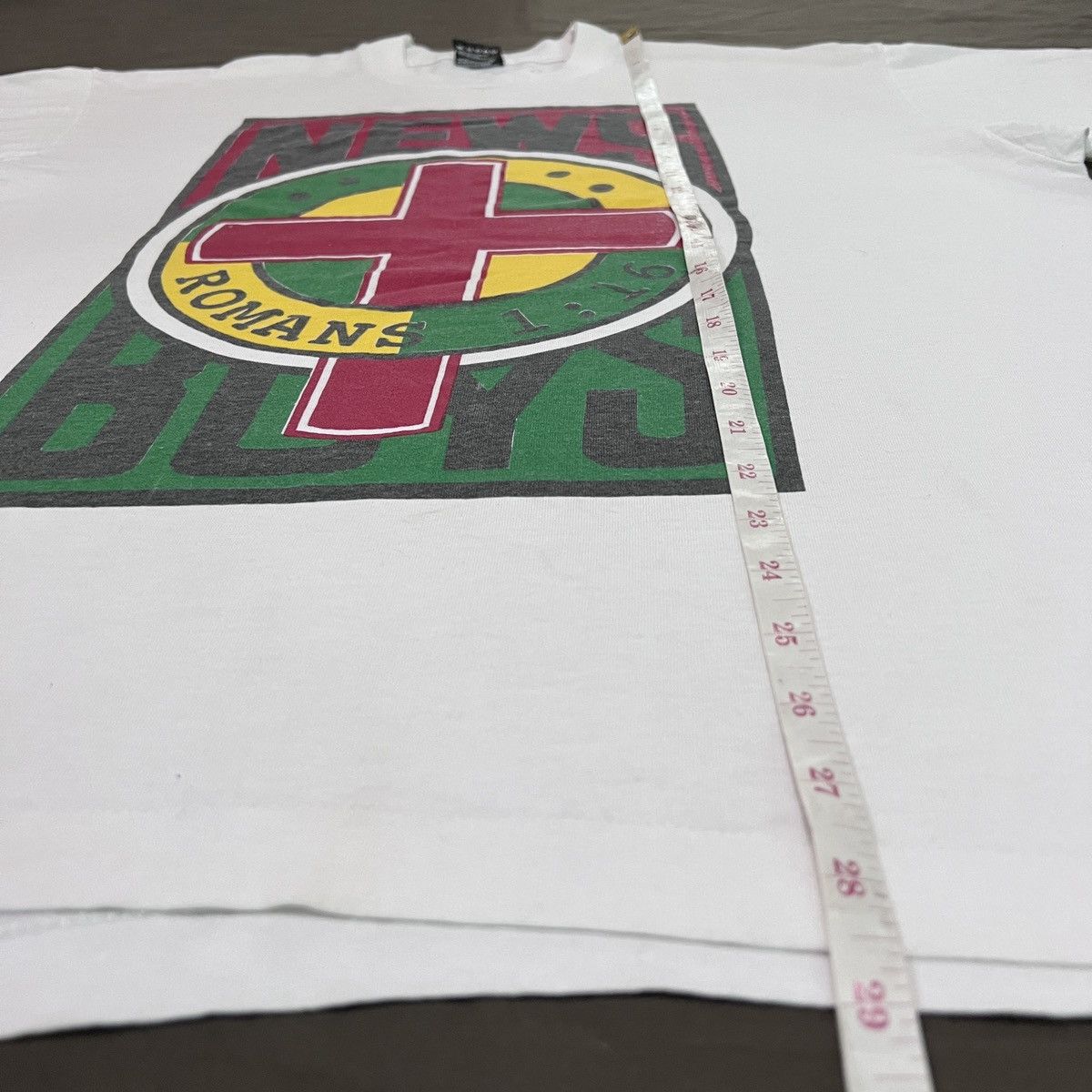 Band Tees Rare 90s Newsboys band Christian rock XL signature God Jesus Size US XL / EU 56 / 4 - 13 Thumbnail
