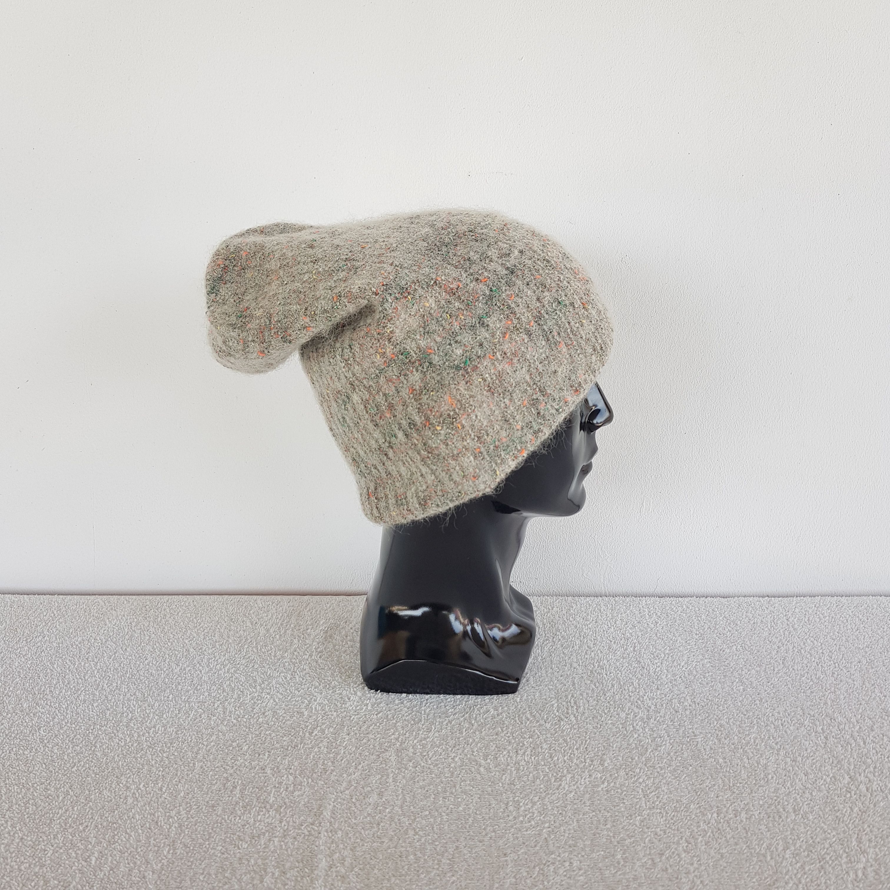 Japanese Brand Vintage Japanese Wool Beanie Knitted Pom Pom Snow Caps Hats. Size ONE SIZE - 3 Thumbnail