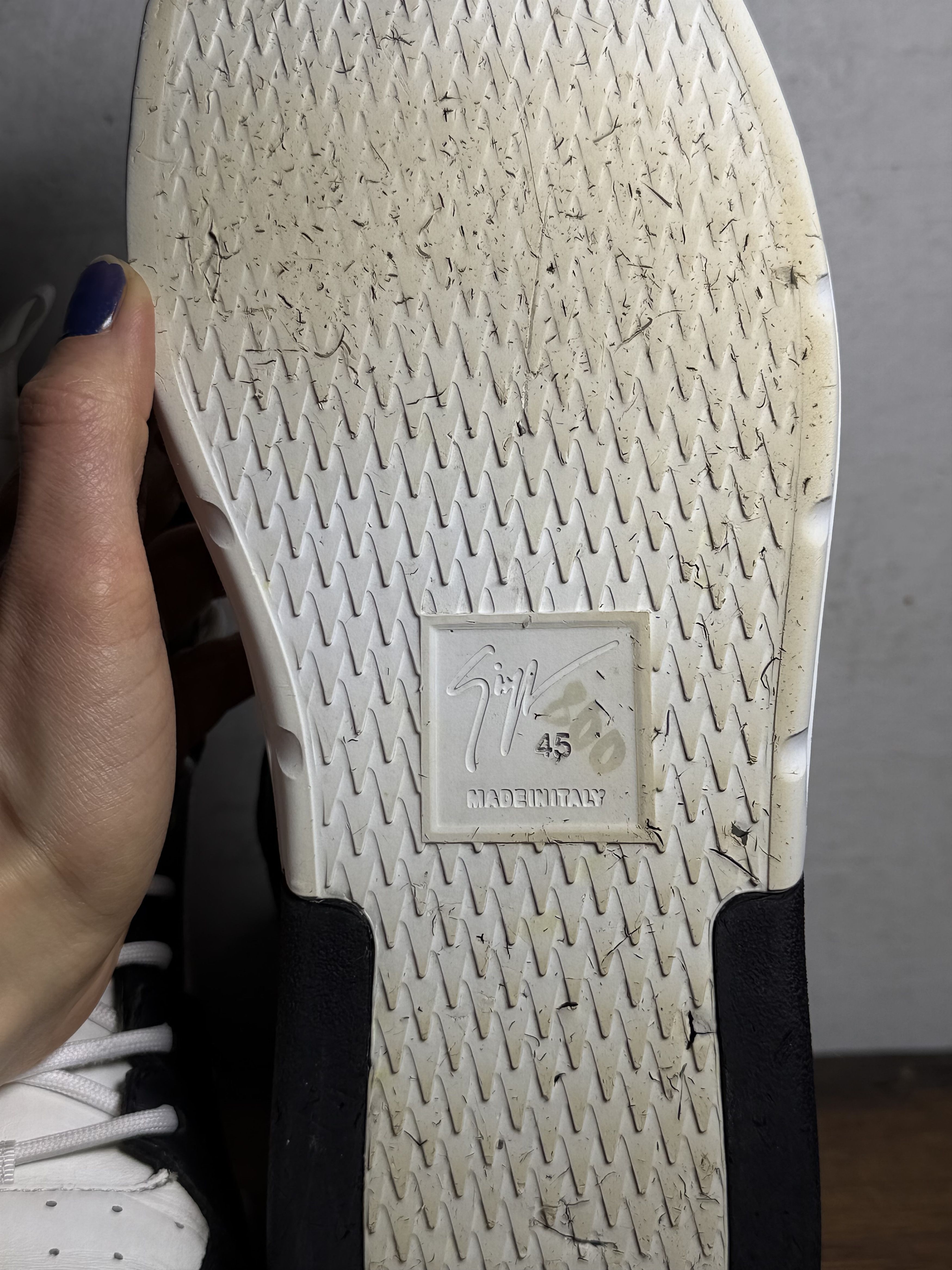 Giuseppe Zanotti Giuseppe Zanotti Talon high-top Sneakers Size US 12 / EU 45 - 10 Thumbnail