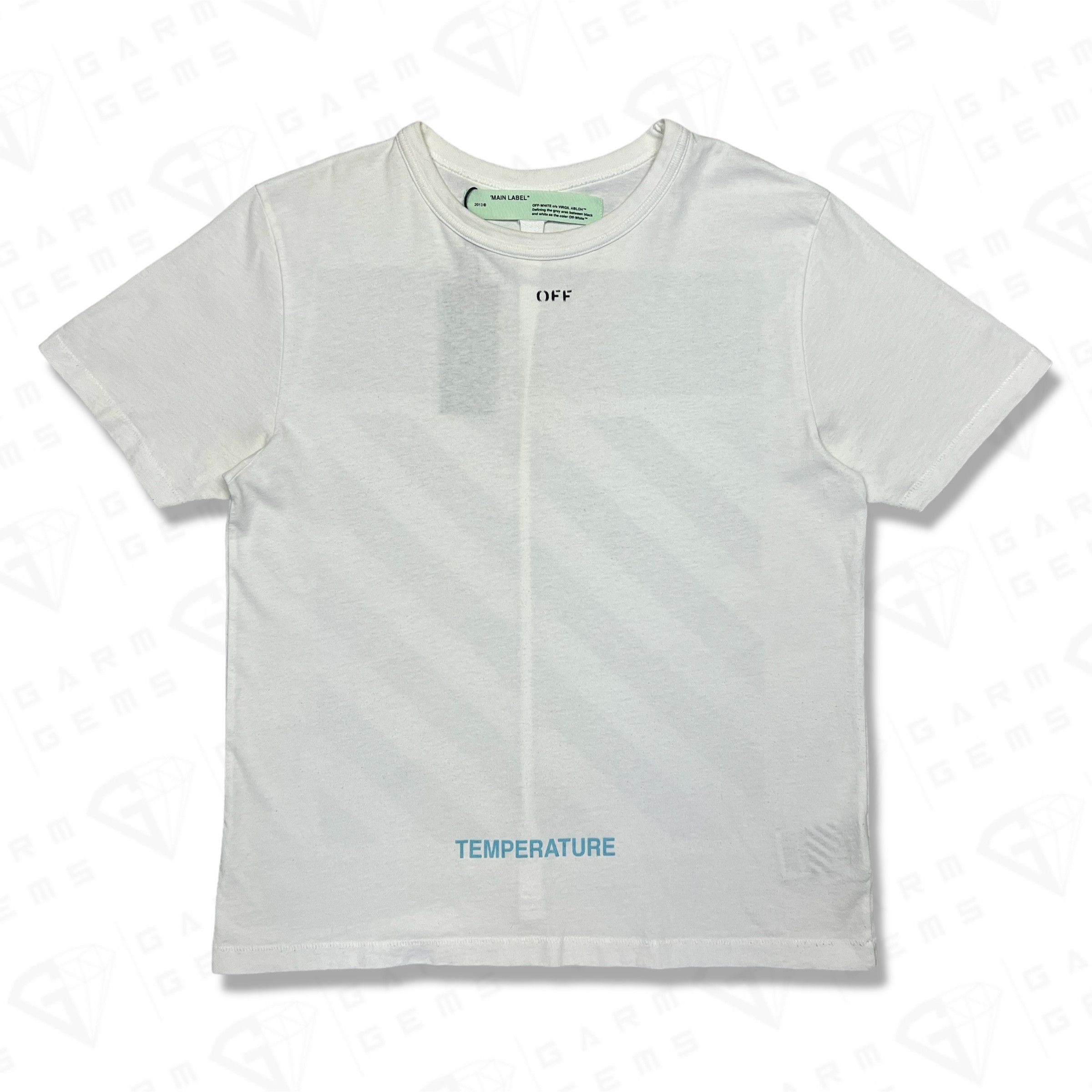 Off-White Off-White Temperature T-Shirt Size US S / EU 44-46 / 1 - 1 Thumbnail