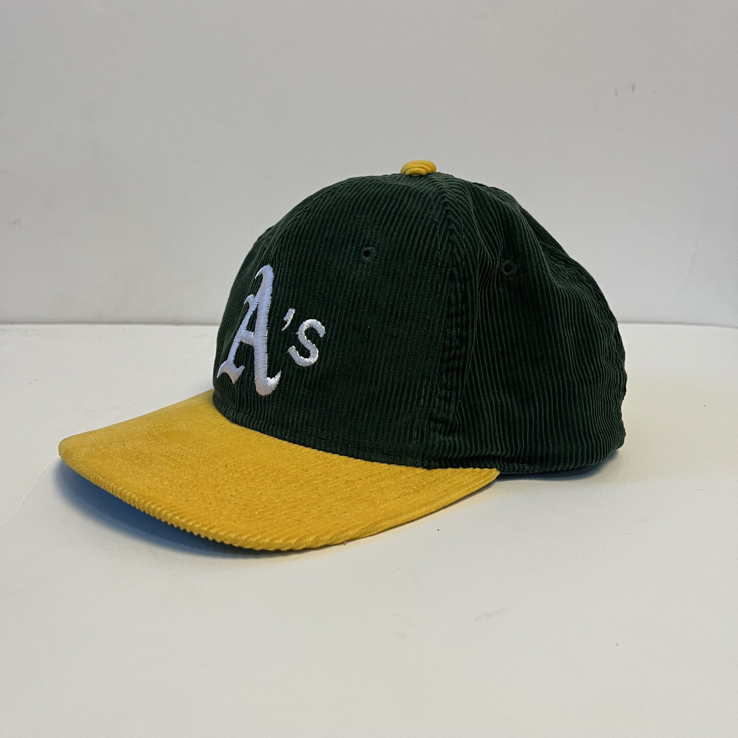 MLB Vintage Corduroy Oakland Athletics Snapback Size ONE SIZE - 2 Thumbnail