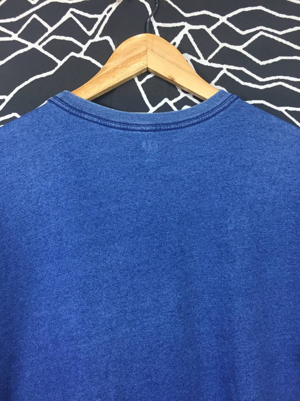 Gap × Vintage GAP Dyed With Indigo American Flag Patched Tee Size US L / EU 52-54 / 3 - 8 Thumbnail