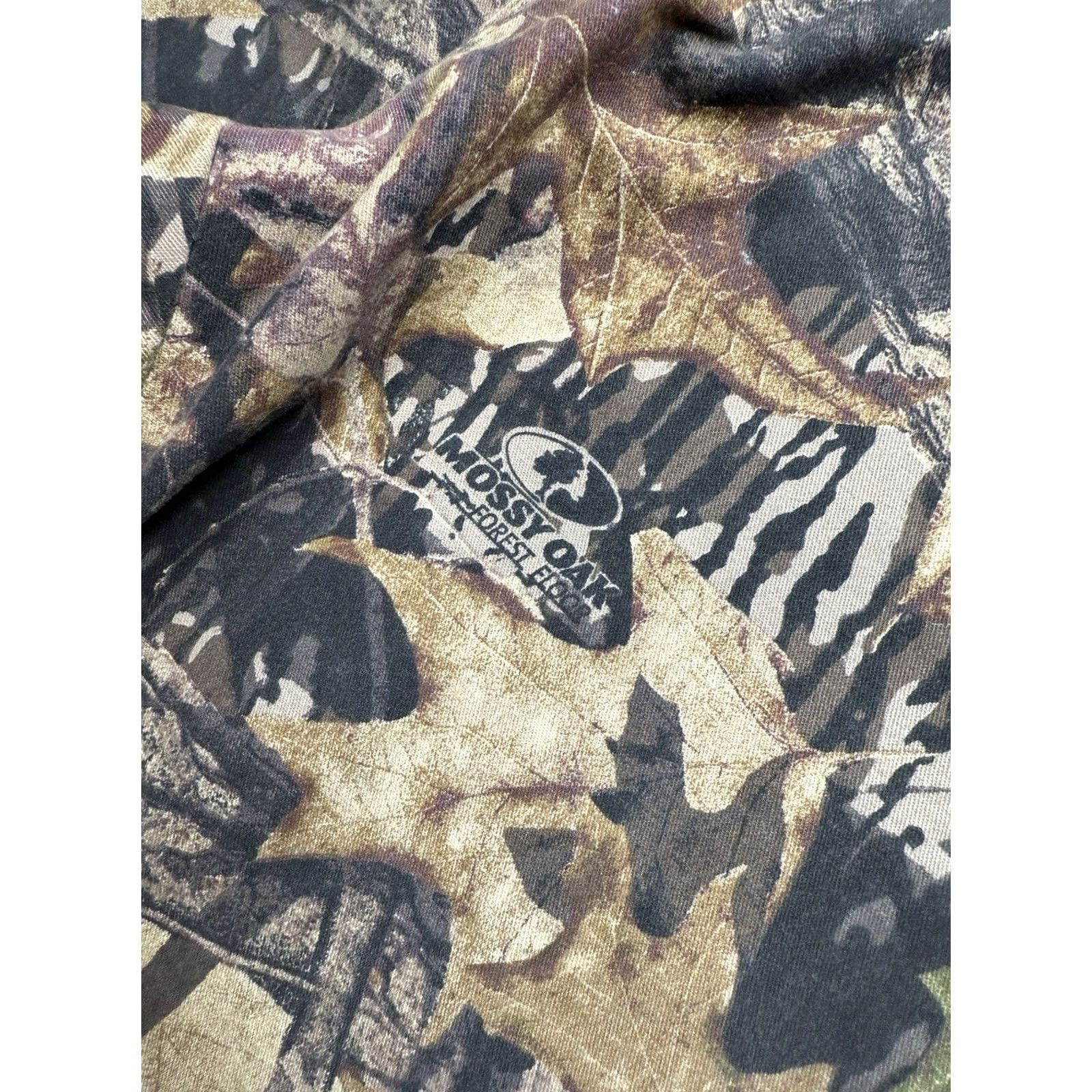 Vintage VINTAGE Mossy Oak FOREST FLOOR Hunting Cargo Pants Jerzees - Men’s 2XL USA Size US 39 - 5 Thumbnail
