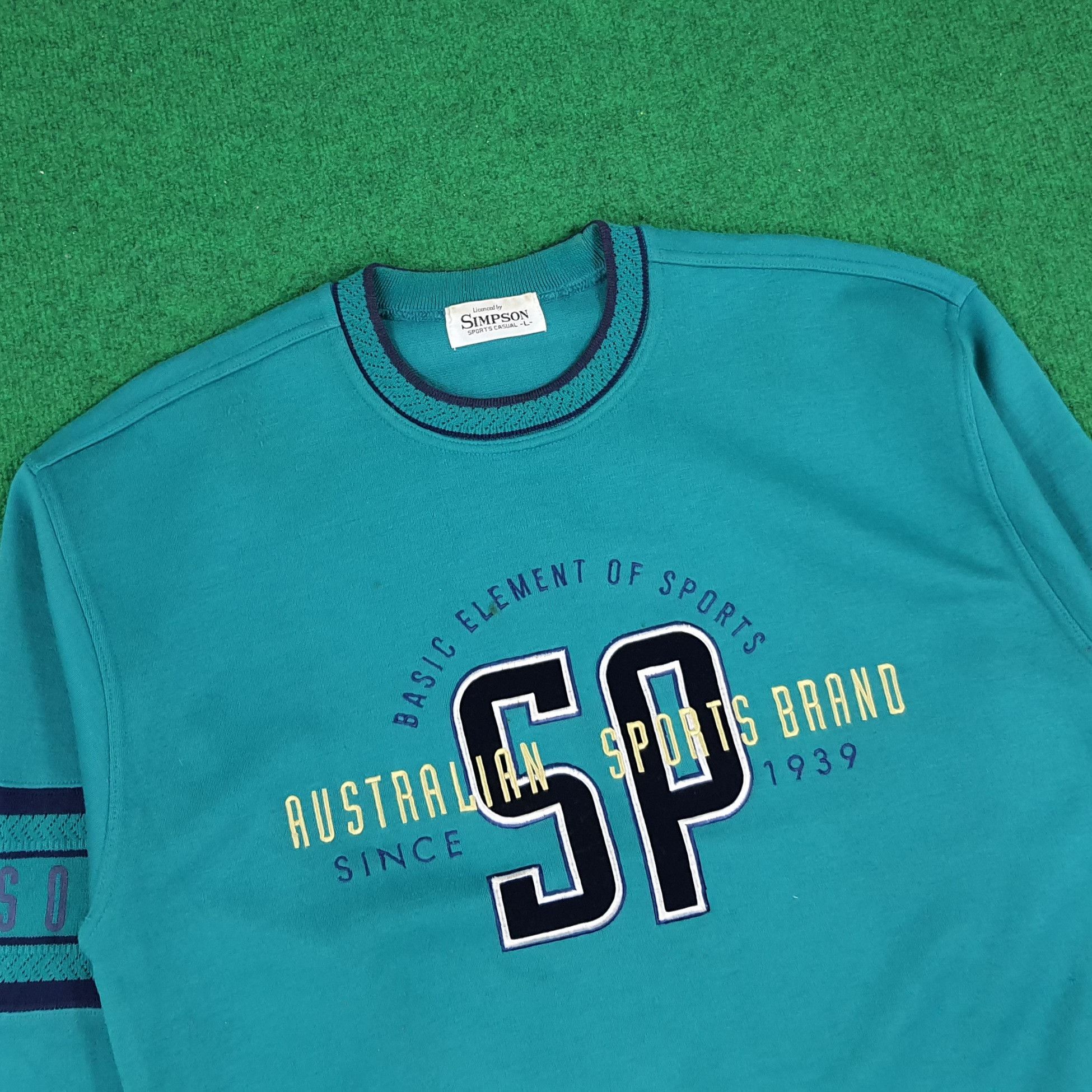 Vintage Vintage Simpson Australia Sports Brand Sweatshirt Size US M / EU 48-50 / 2 - 2 Thumbnail