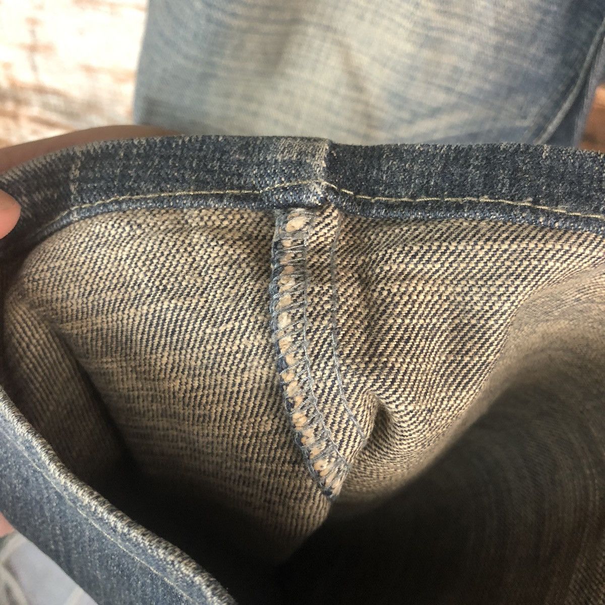 Vintage DL Japanese Brand Blue Denim Pants #C301 Size US 34 / EU 50 - 11 Thumbnail