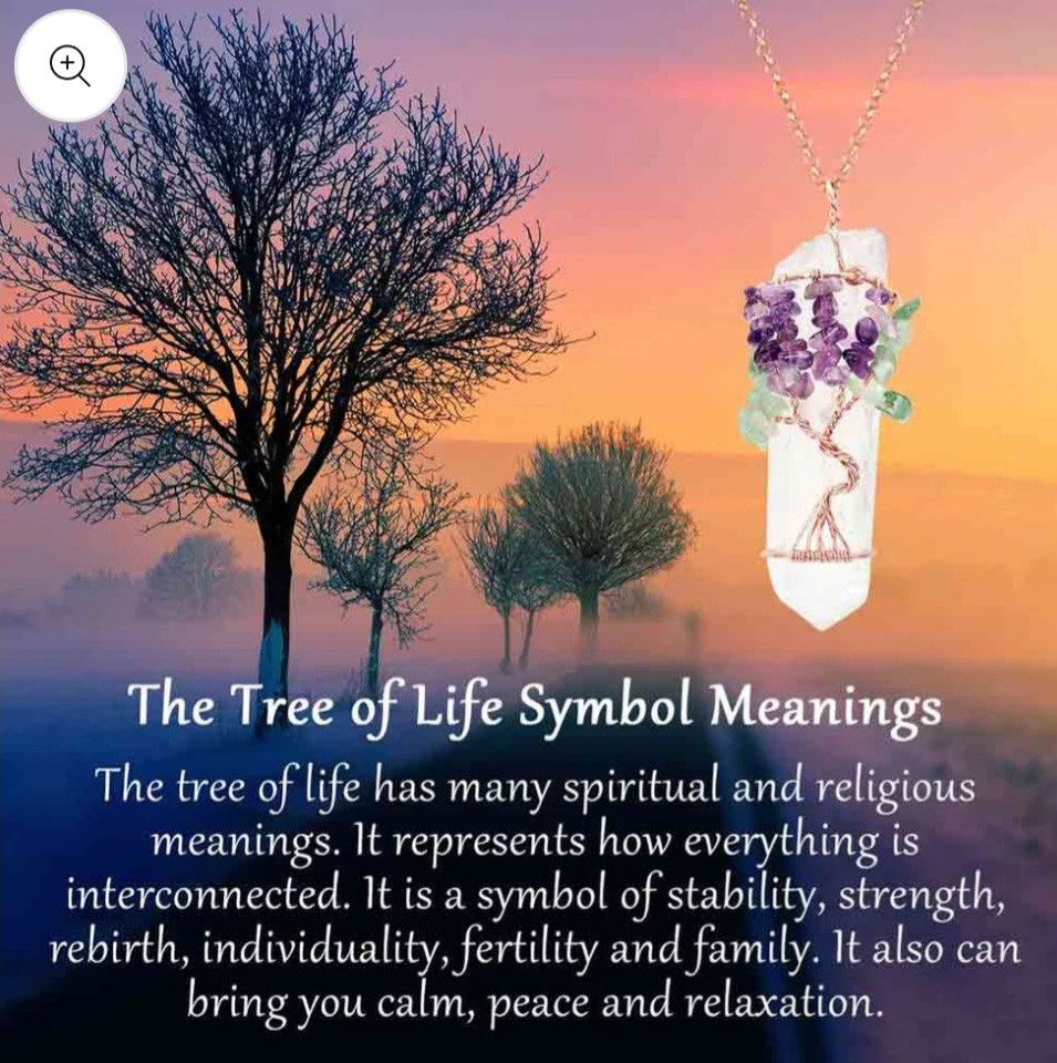 Other CRYSTAL QUARTZ WIRED TREE OF LIFE NECKLACE Size ONE SIZE - 3 Thumbnail