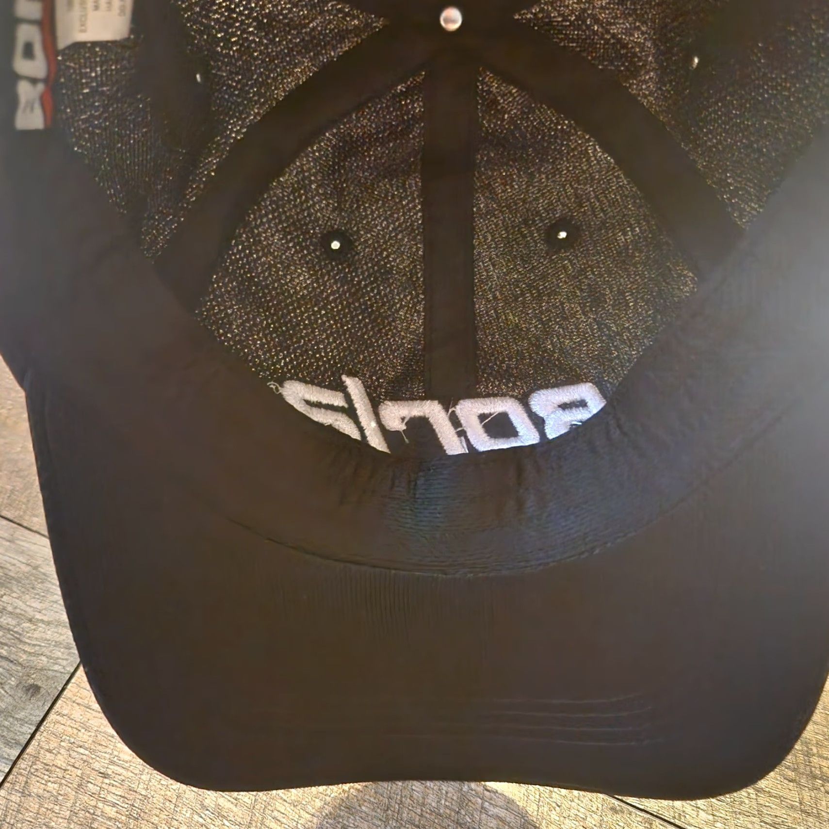 Logo 7 Borla Exhaust Hat Cap Adjustable Strap Black Embroidered Logo Racing Cars Cap Size ONE SIZE - 5 Thumbnail