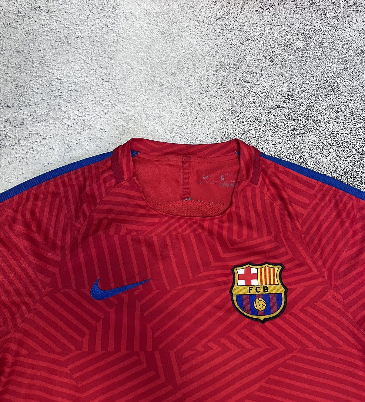 Nike Nike FC Barcelona Mens Jersey Training Soccer Football Shirt Size US S / EU 44-46 / 1 - 6 Thumbnail