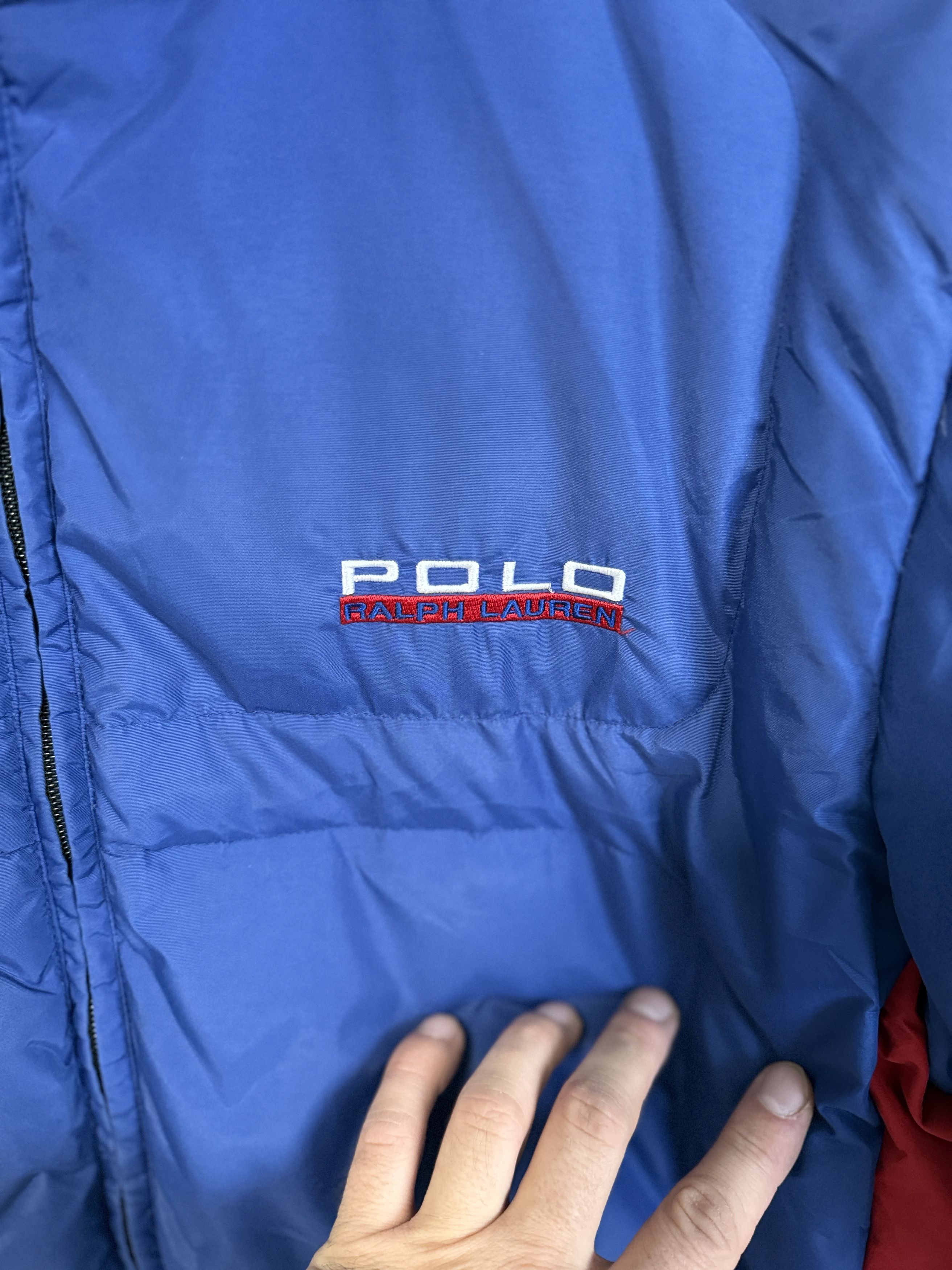 Polo Ralph Lauren Vintage Polo Sport Puffer Jacket 90s Polo Ralph Lauren LARGE Size US L / EU 52-54 / 3 - 3 Thumbnail