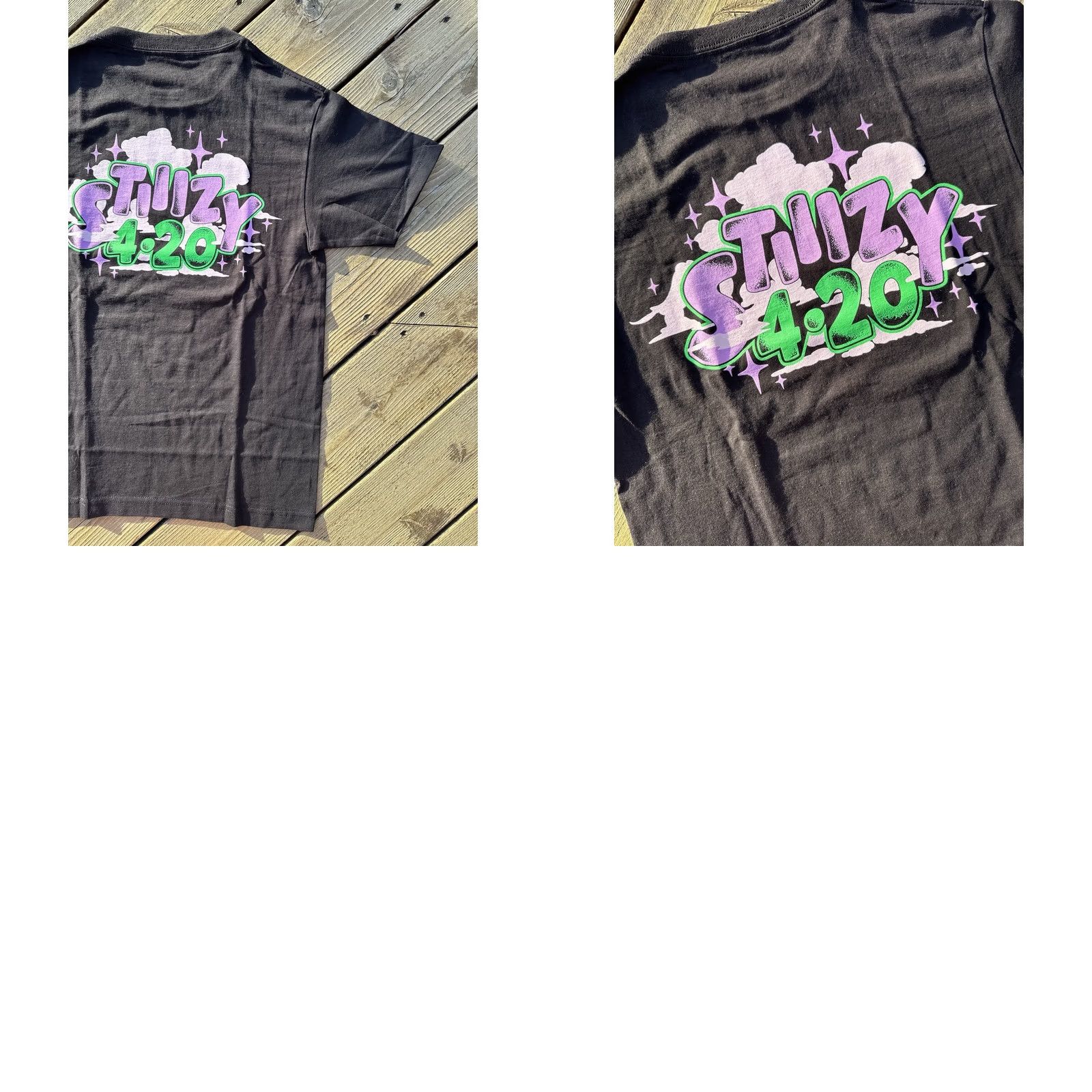 Logo 7 STIIIZY 420 Shirt Black Logo Streetwear Graphic Tee Small Mens Size US S / EU 44-46 / 1 - 8 Thumbnail