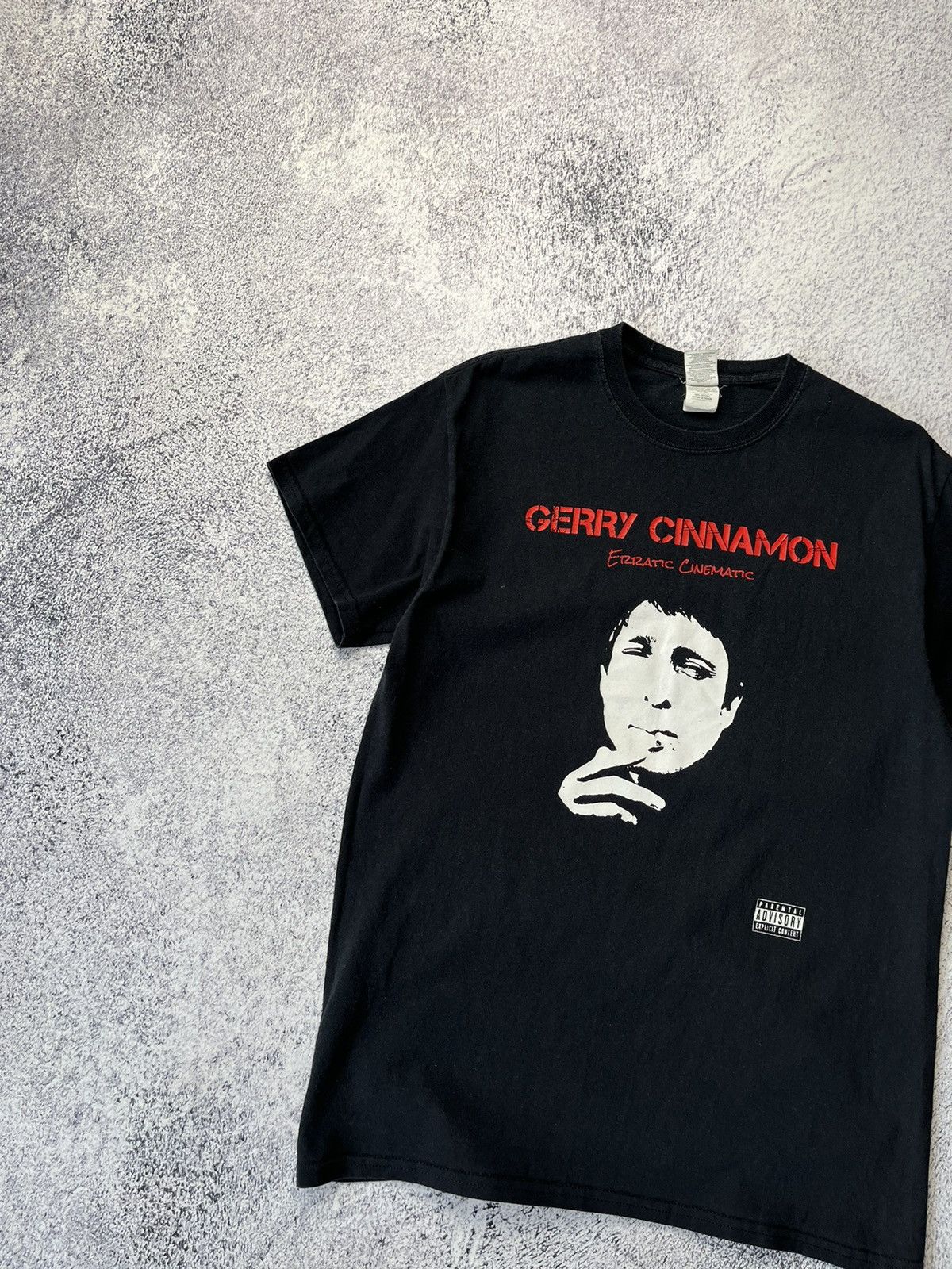 Band Tees Men's Vintage T-Shirt Gerry Cinnamon Erratic Cinematic Size US M / EU 48-50 / 2 - 2 Thumbnail