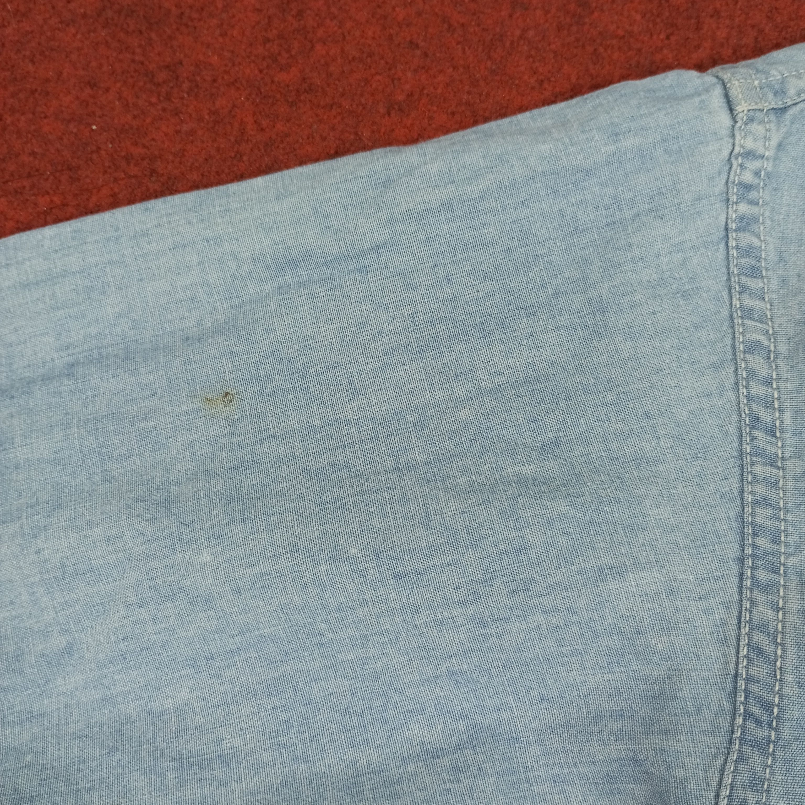 Levi's × Vintage Levis Streetwear Style Double Pocket Design Shirt Size M / US 6-8 / IT 42-44 - 6 Thumbnail
