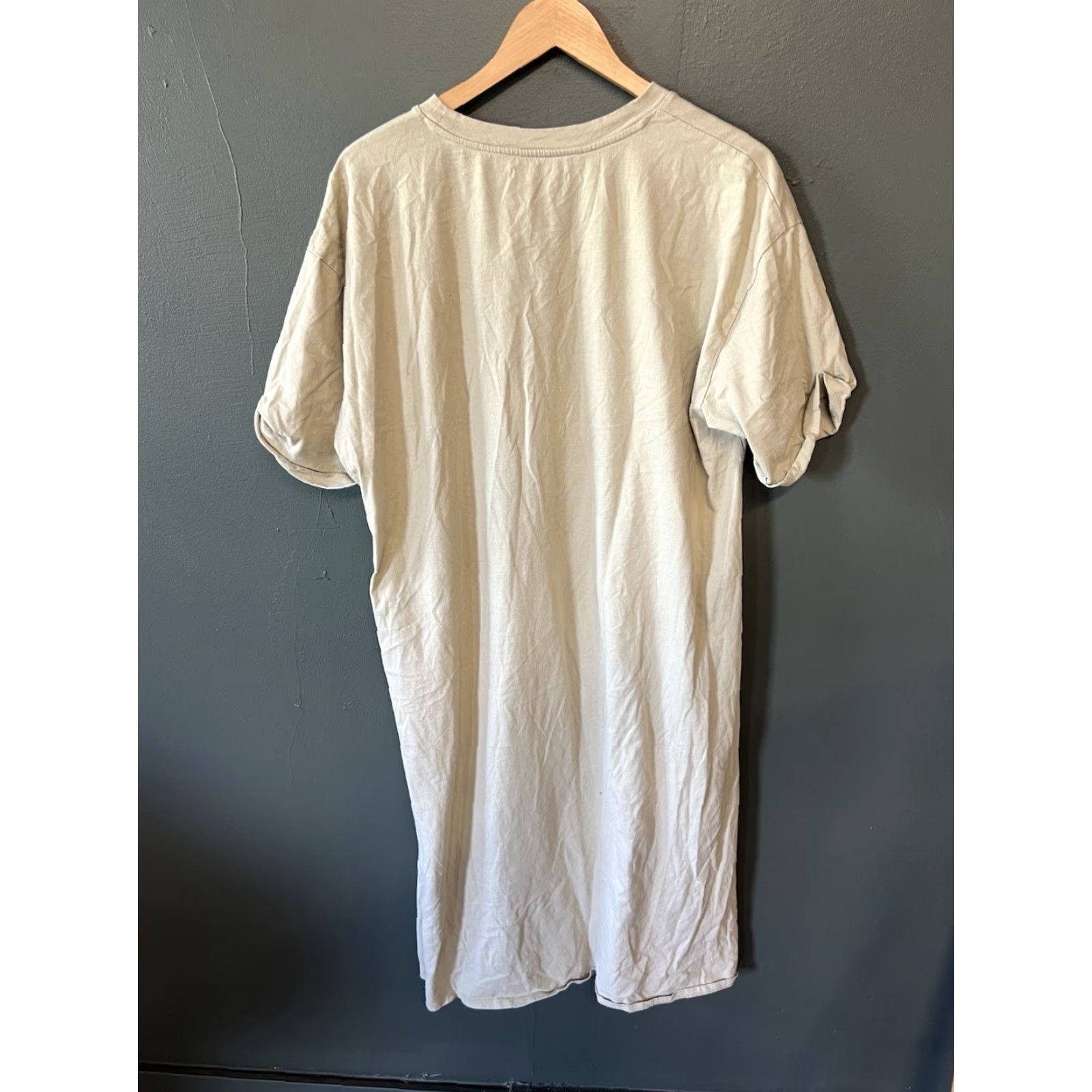 Oak + Fort Oak + Fort Womens Green Short Sleeve Long Shirt Dress L Color Green Shirt Dress Womens Oak + Fort L Size L / US 10 / IT 46 - 2 Thumbnail