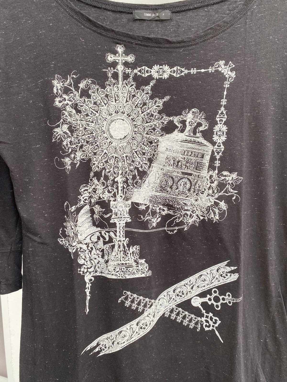 If Six Was Nine Comme Ca ism Midnigt Gothic Darkness Tee Size ONE SIZE - 7 Thumbnail
