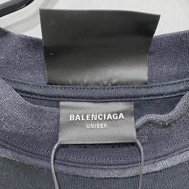 Balenciaga Balenciaga Distressed long-sleeve patched vest Size US L / EU 52-54 / 3 - 4 Thumbnail
