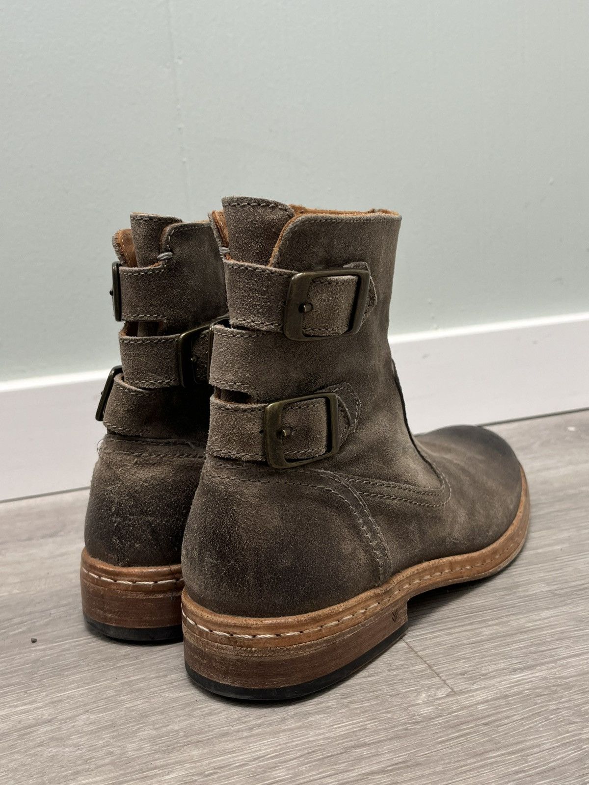 John Varvatos Engineer Triple Buckle Boot Size USA 7.5 EU 40.5 Size US 7.5 / EU 40-41 - 6 Thumbnail