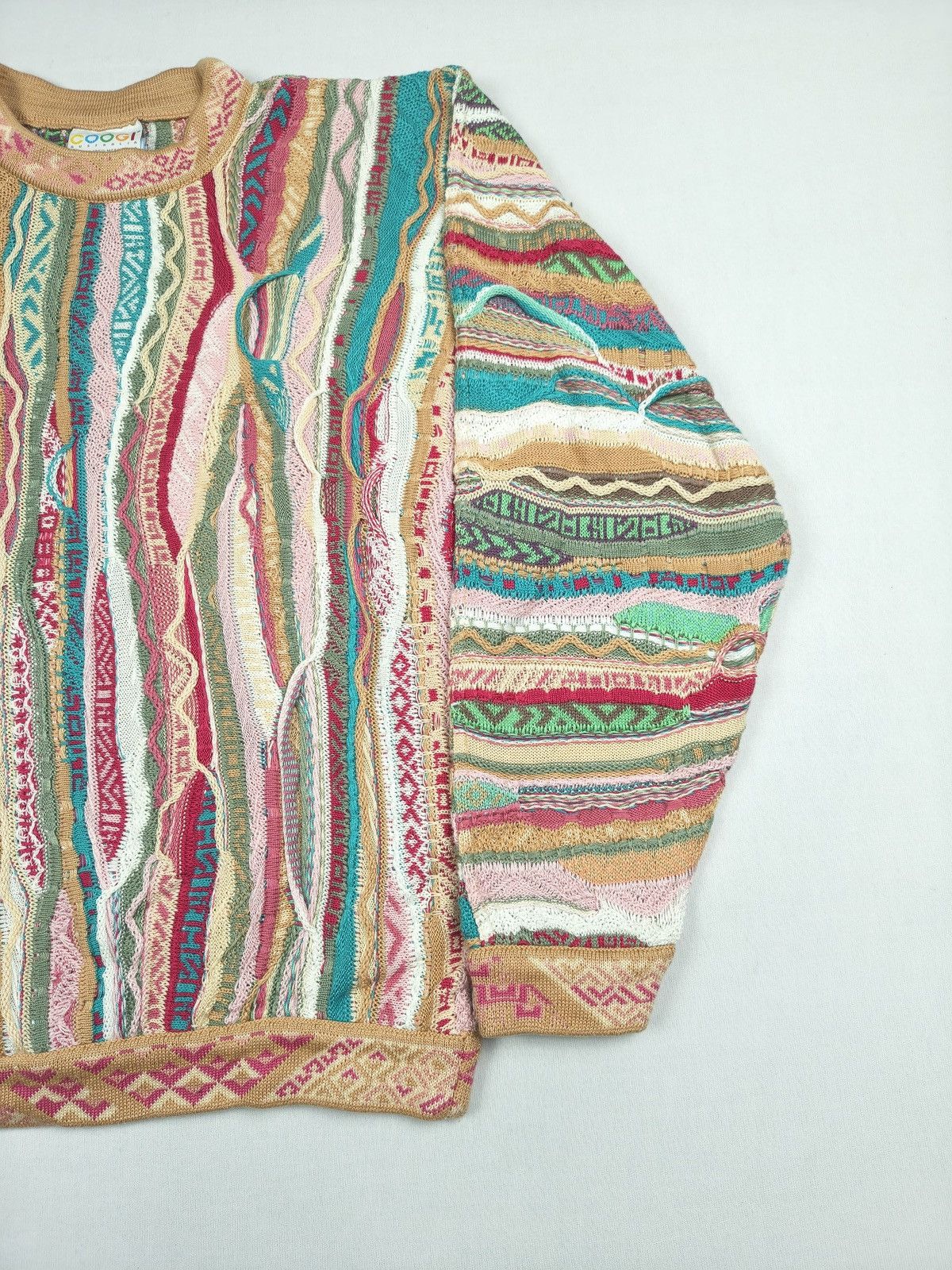 Coogi Coogi Candy Stripe Knit Australia (051) 🍭 Size US M / EU 48-50 / 2 - 3 Thumbnail