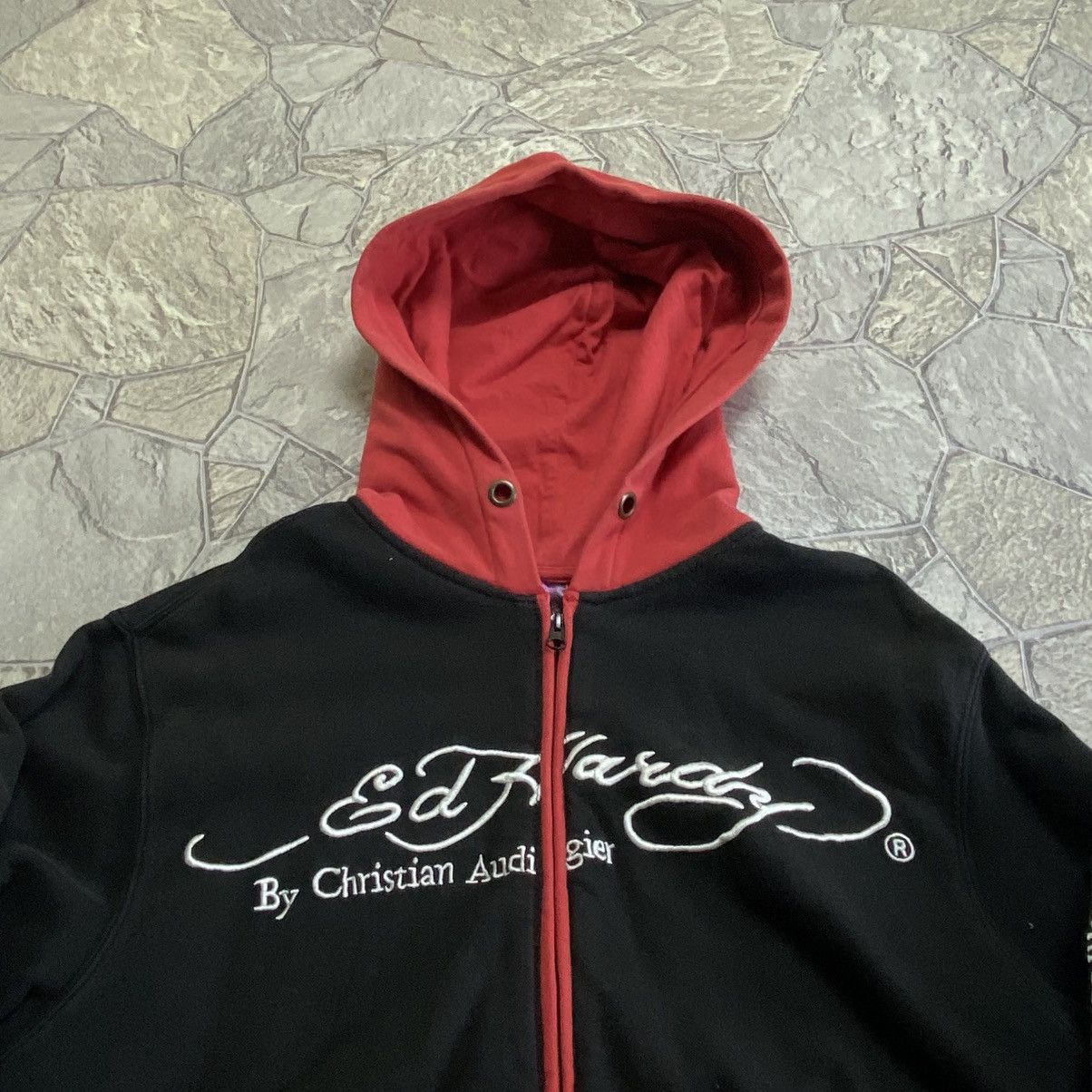 Ed Hardy Vintage Ed Hardy Hoodie Big Logo Size US M / EU 48-50 / 2 - 3 Thumbnail