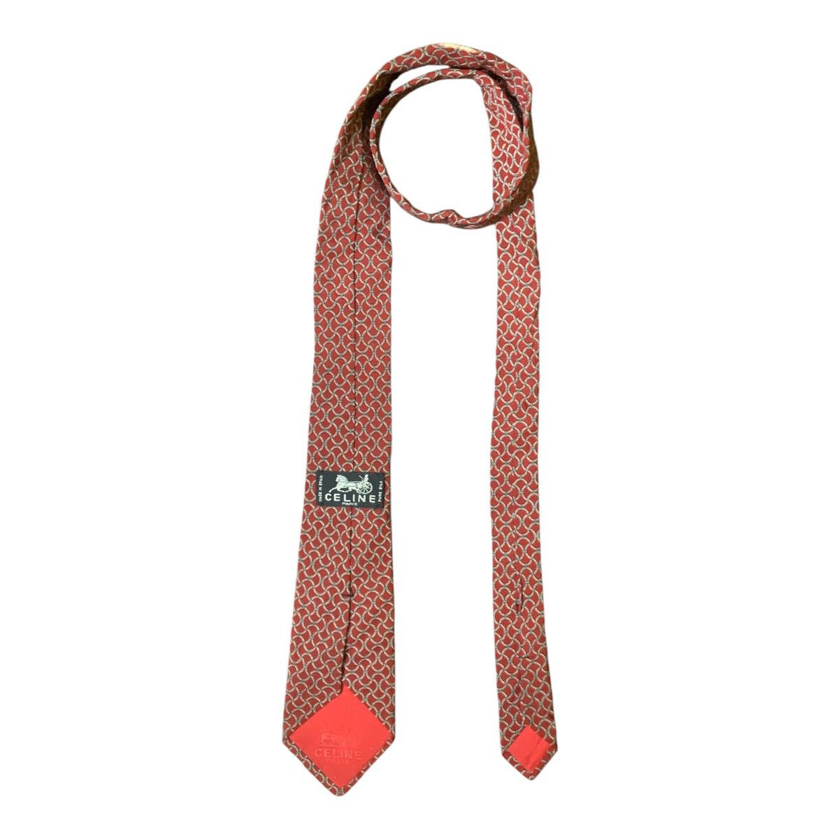 Celine × Designer Rare Design Vintage Celine Paris Ties Size ONE SIZE - 2 Thumbnail