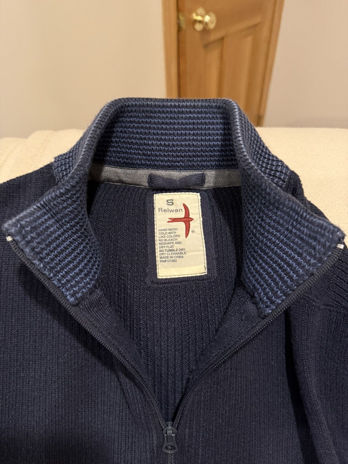 Relwen Relwen men’s Track Knit Zip-Up Sz Small Size US S / EU 44-46 / 1 - 3 Thumbnail