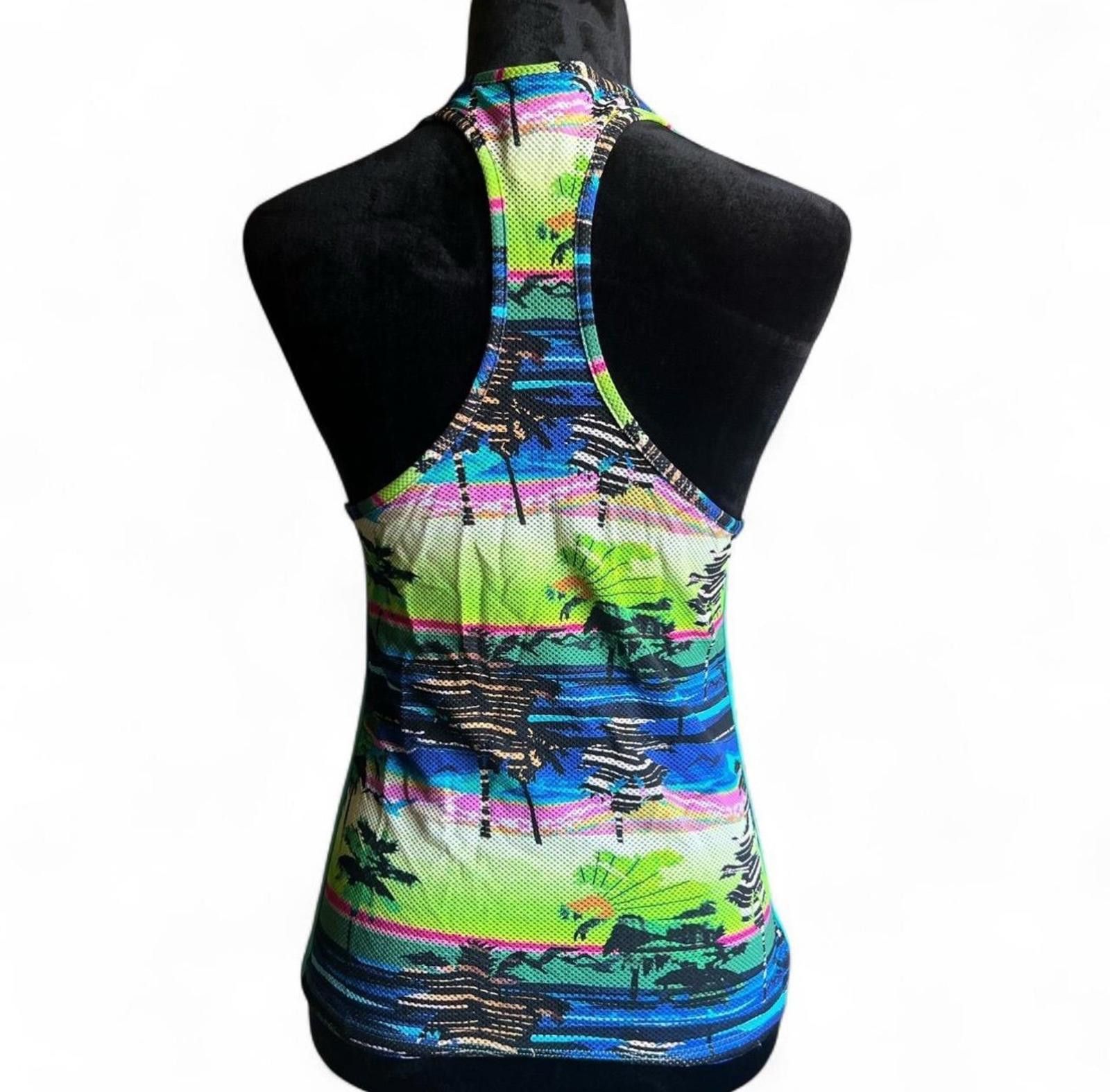 Adidas Y2K Adidas Vibrant multi-coloured tank top with Size S / US 4 / IT 40 - 3 Thumbnail