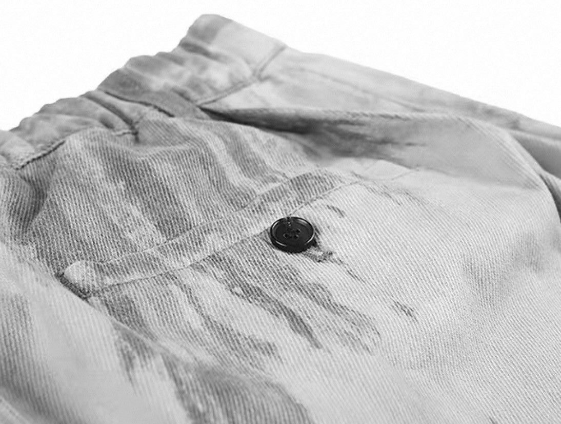 Other Gray Tie-Dye Wide-Leg Pants – Size M Size US 32 / EU 48 - 3 Thumbnail