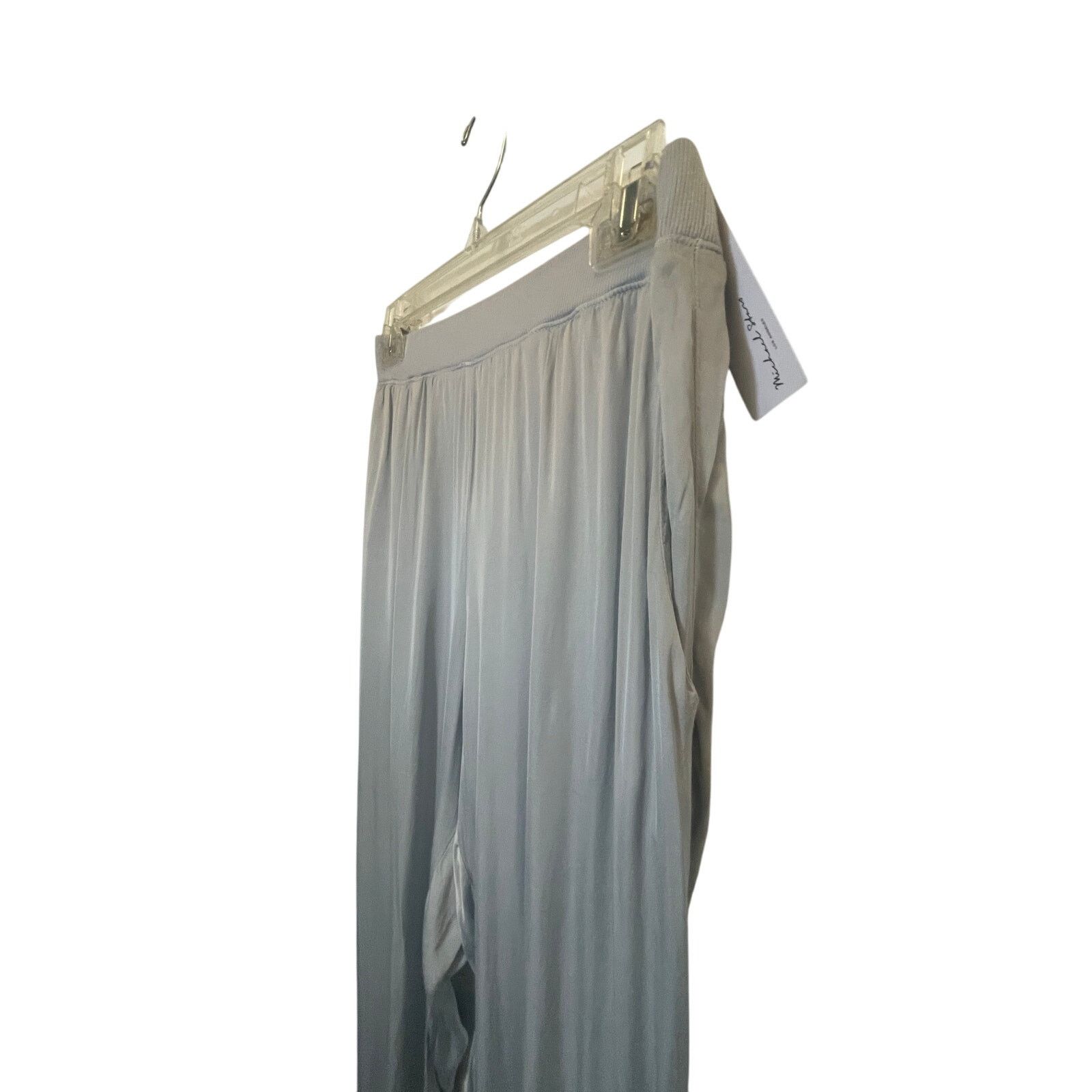 Michael Stars NWT Michael Stars S LIDIA RELAXED JOGGER SATIN KNIT MIX Gray Size 24" / US 00 / IT 34 - 2 Thumbnail