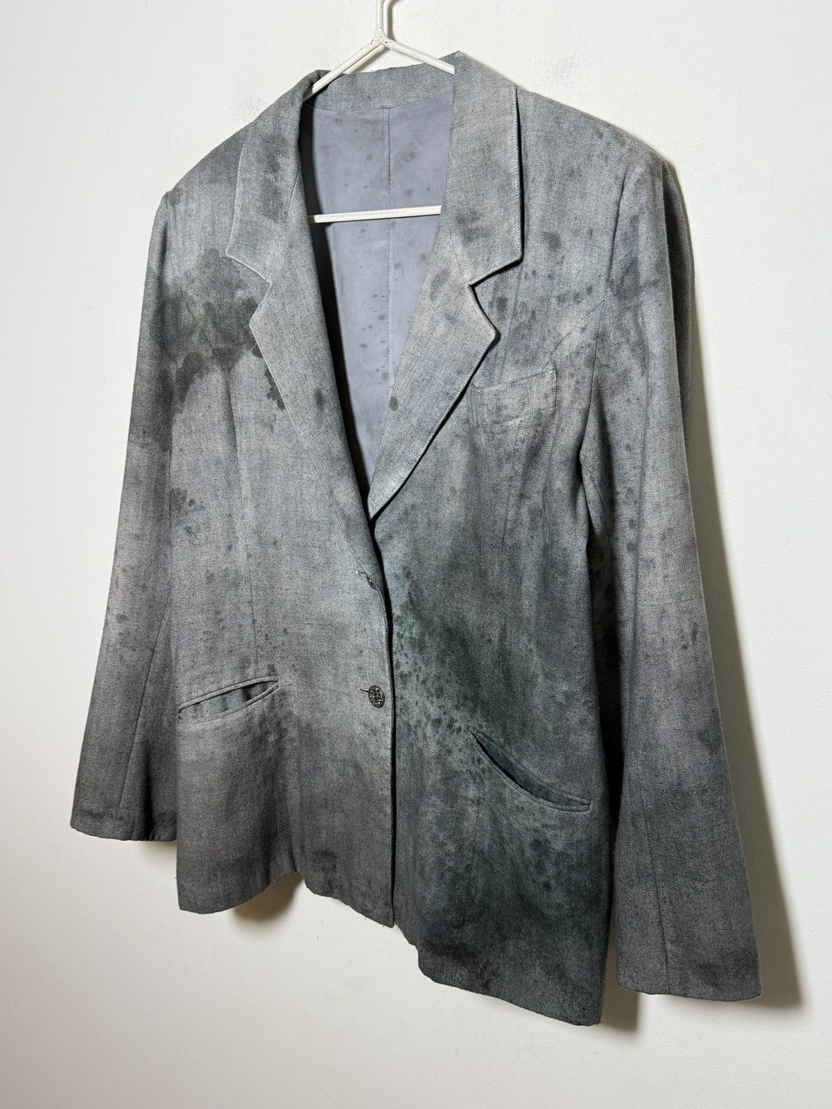 Seditionaries Hand-dyed vintage grey blazer margiela raf rick Size US S / EU 44-46 / 1 - 4 Thumbnail