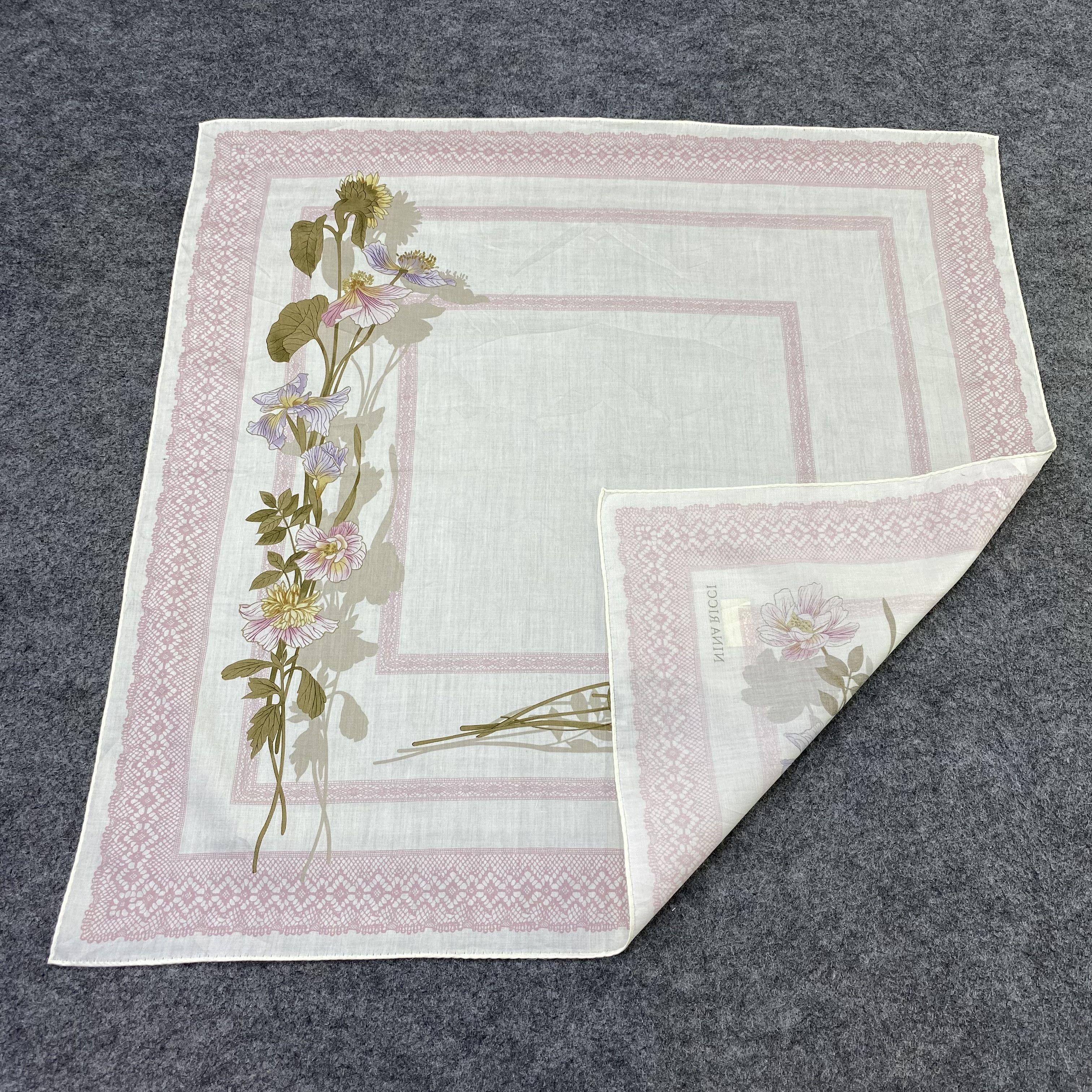 Nina Ricci Nina Ricci Handkerchief Neckerchief Bandana-B1882 Size ONE SIZE - 5 Thumbnail