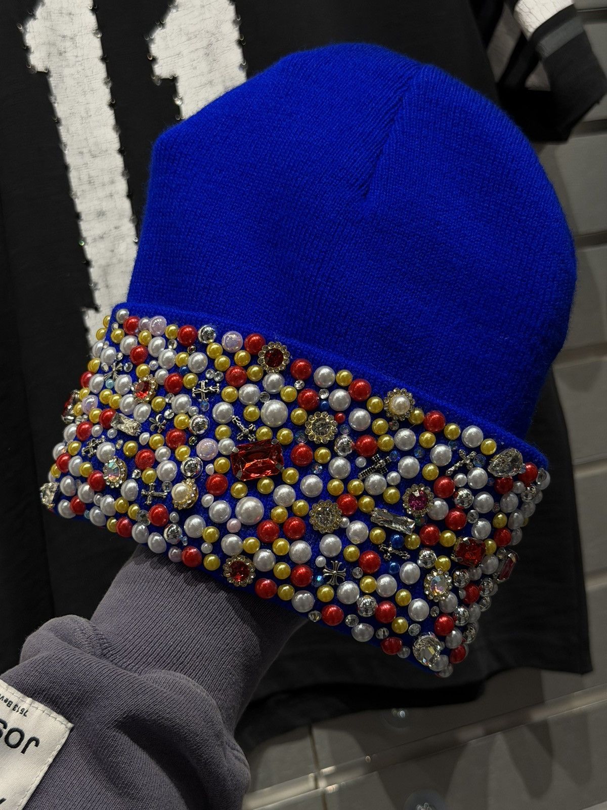 Other PAPE Stone Beanie Crystal Brand New Size ONE SIZE - 4 Thumbnail