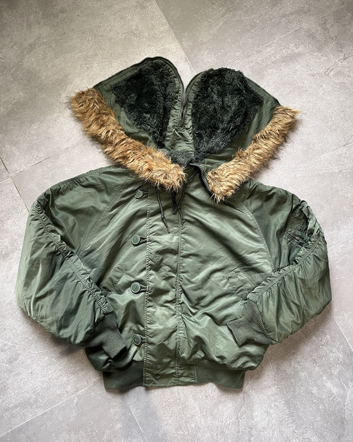 ALPHA × uniform experiment N2B Bomber Jacket Alpha Industries Jacke N2b Alpha Industries N-2B UV