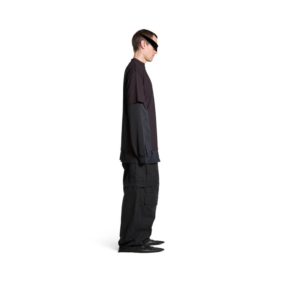 o1w1db10725 Lo_ve T-Shirt Medium Fit in Black