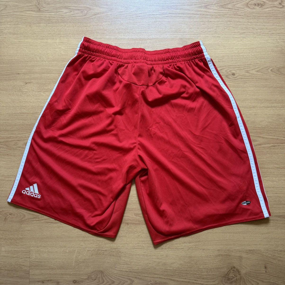 Adidas Liverpool Adidas Shorts Home 2008 Size US 33 - 6 Thumbnail