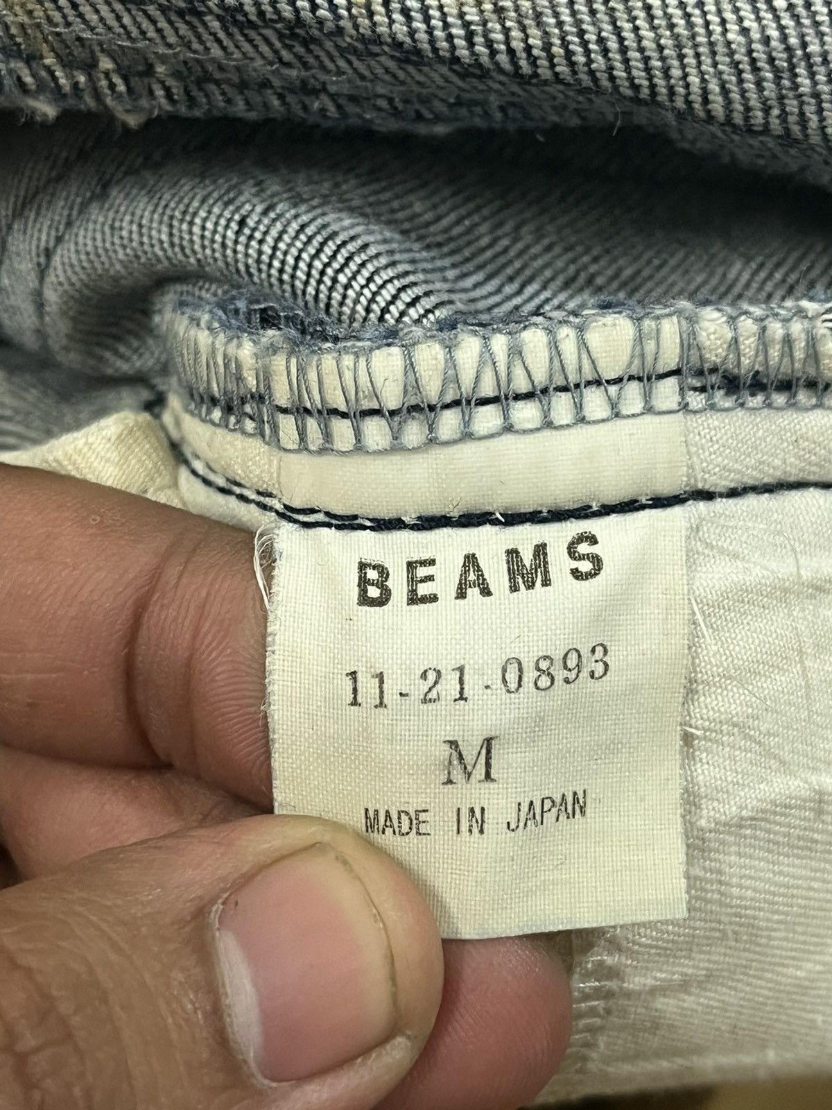 Beams Plus × Japanese Brand Vintage Beams Tokyo Straight Cut Jeans Size US 33 - 9 Thumbnail