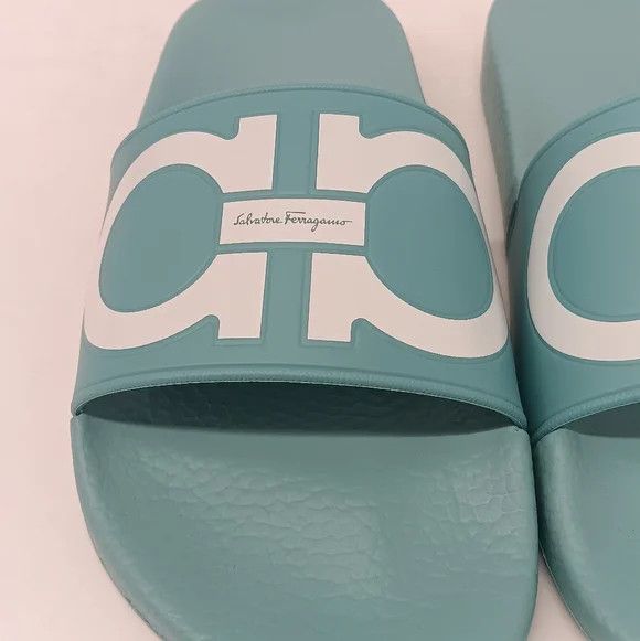 Salvatore Ferragamo Salvatore Ferragamo Groovy Dual Gancini Slides - Size 6 Size US 6 / IT 36 - 5 Thumbnail
