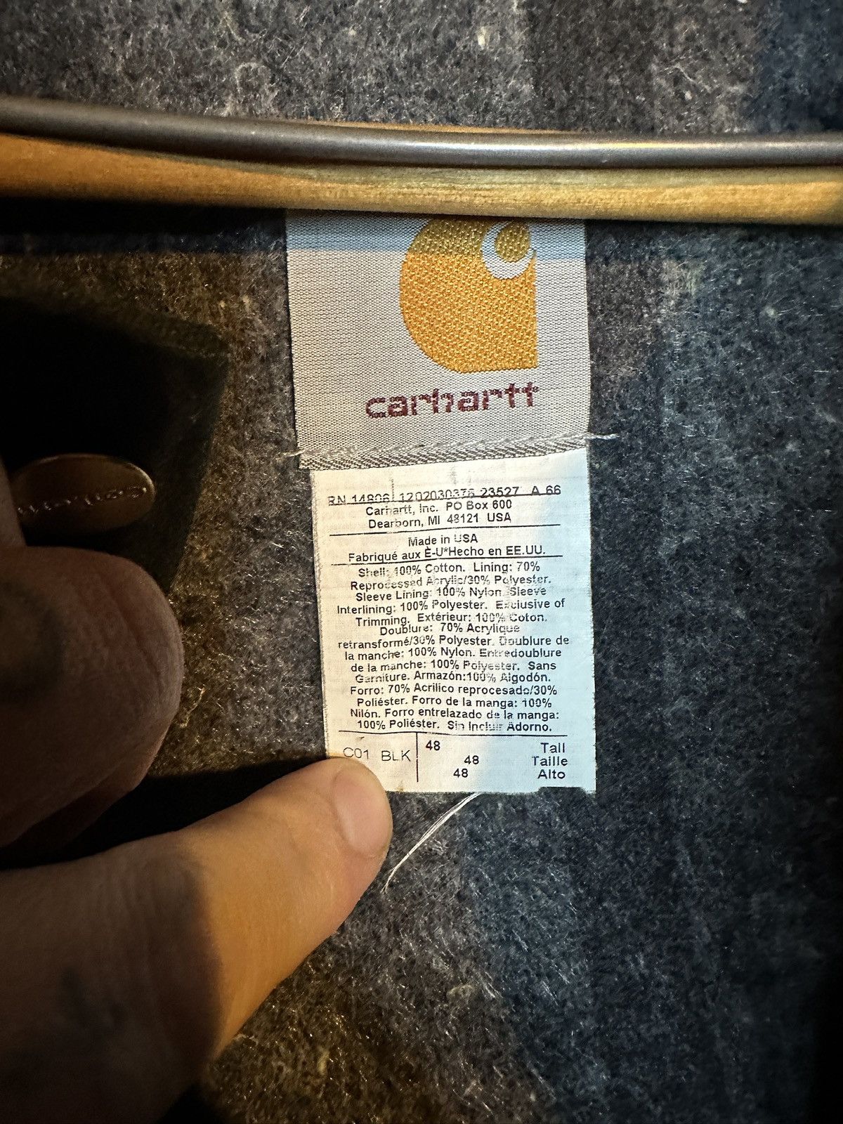 Carhartt Vintage Carhartt Chore coat Size US XL / EU 56 / 4 - 2 Thumbnail