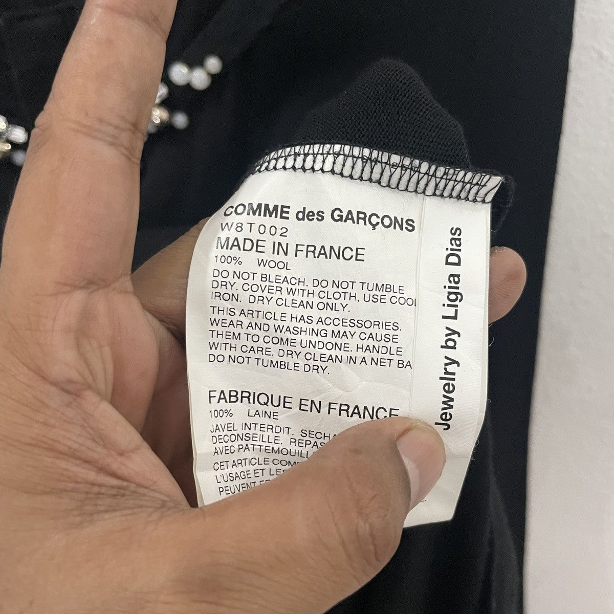 Comme des Garcons Vintage Comme Des Garcons Distressed Cardingan Size S / US 4 / IT 40 - 7 Thumbnail