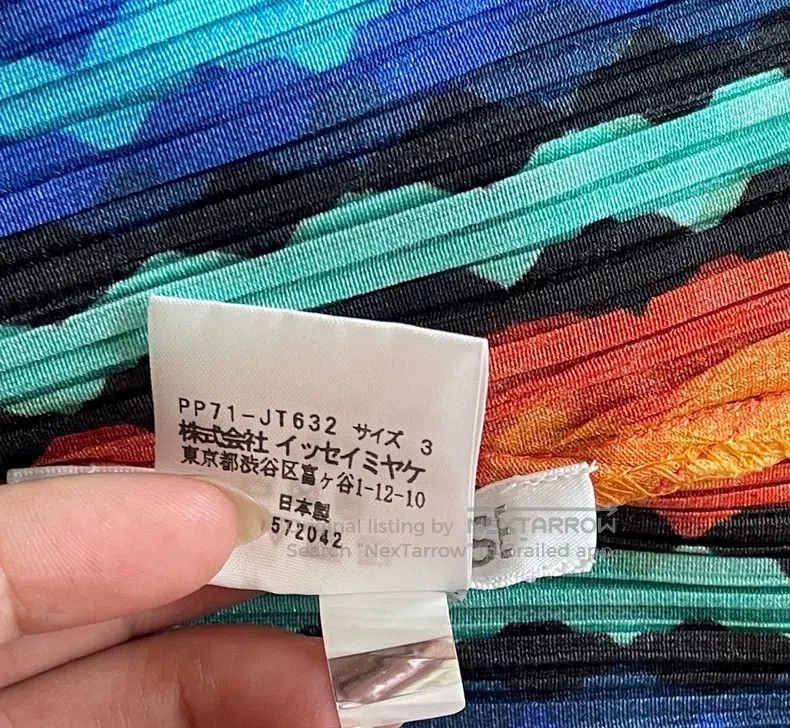Issey Miyake Issey Miyake Color-Striped Mock Neck Sleeveless Long Top Size L / US 10 / IT 46 - 5 Thumbnail