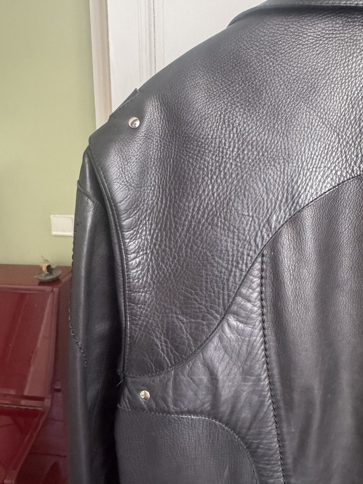 Gucci Superb Gucci leather jacket Size US L / EU 52-54 / 3 - 7 Thumbnail