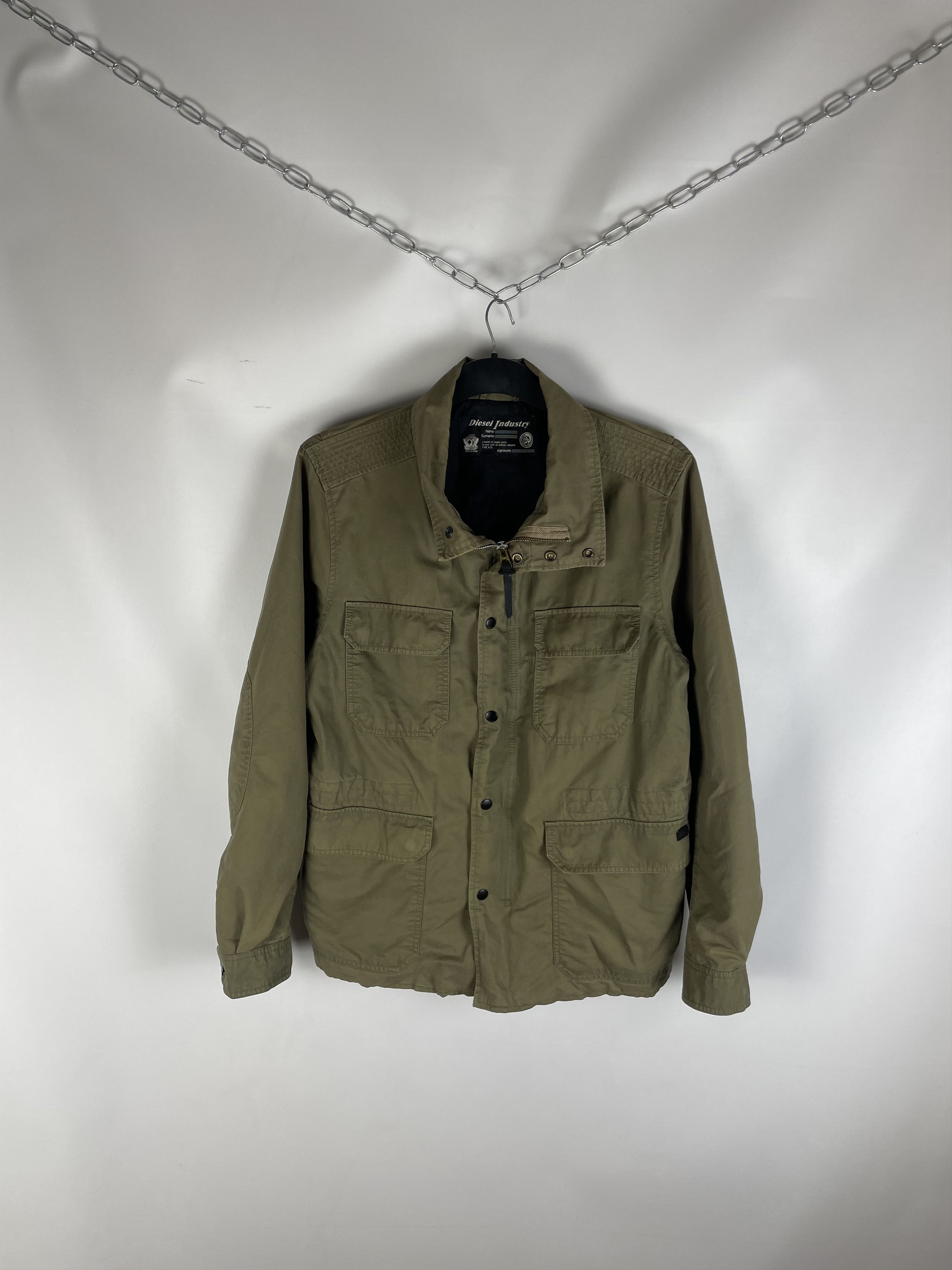 Diesel Diesel Bondage Parachute 2000s Olive Bomber Jacket | Grailed