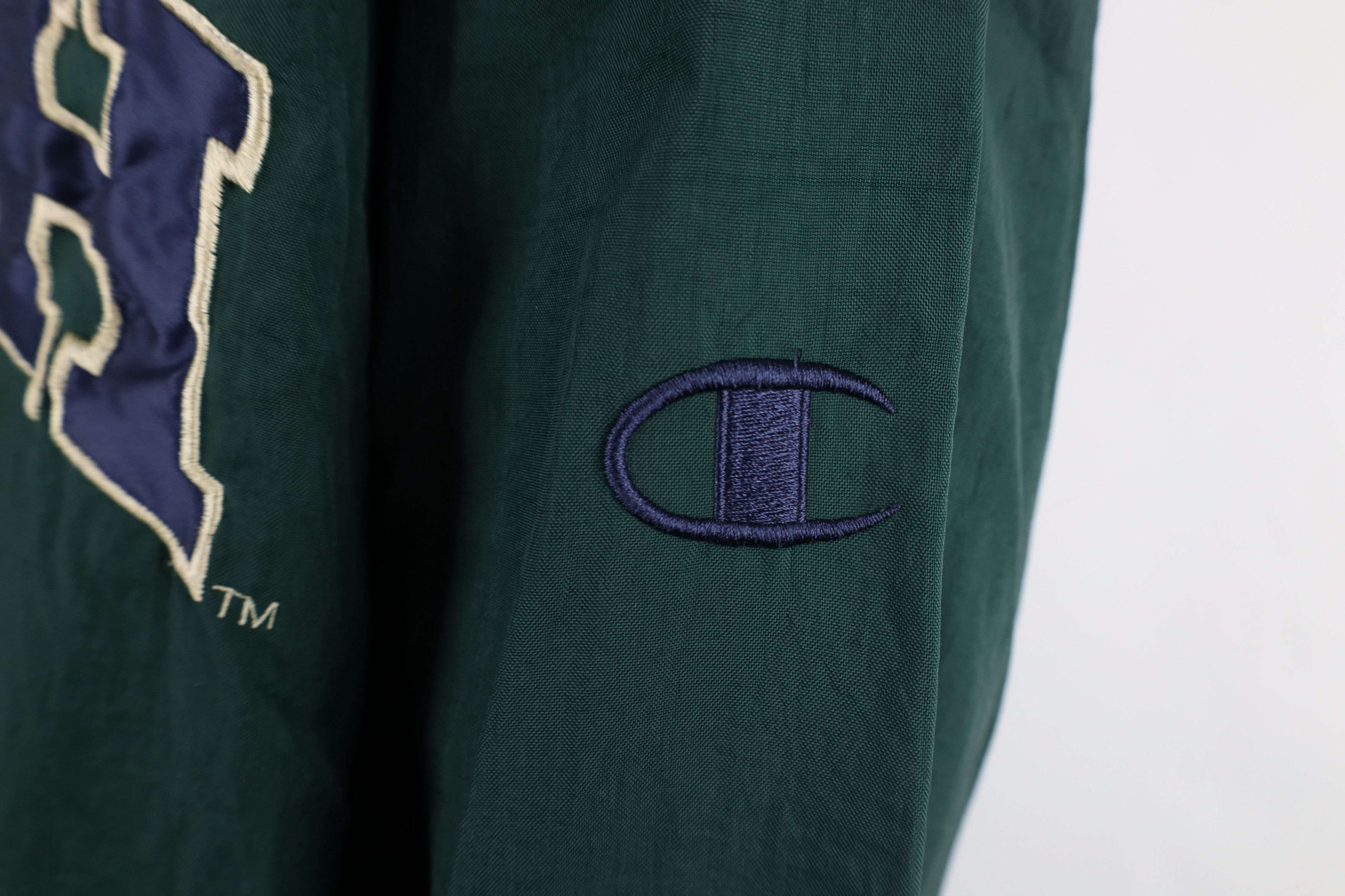 Champion × Vintage Vintage 90s Champion Dame University Windbreaker Jacket Size US XL / EU 56 / 4 - 4 Thumbnail
