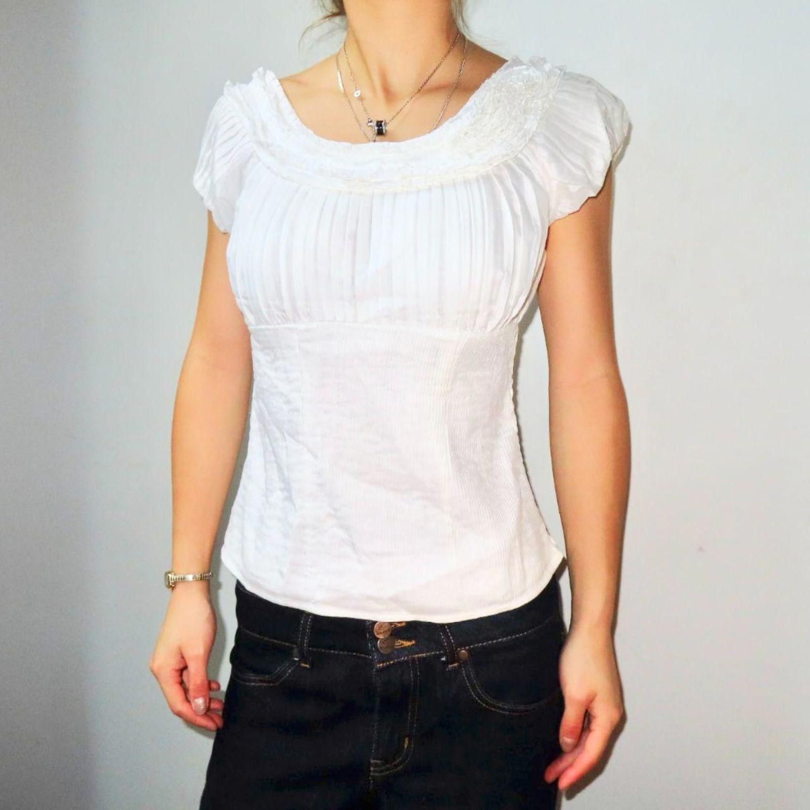Other Catherine Malandrino white blouse Size XS / US 0-2 / IT 36-38 - 1 Thumbnail