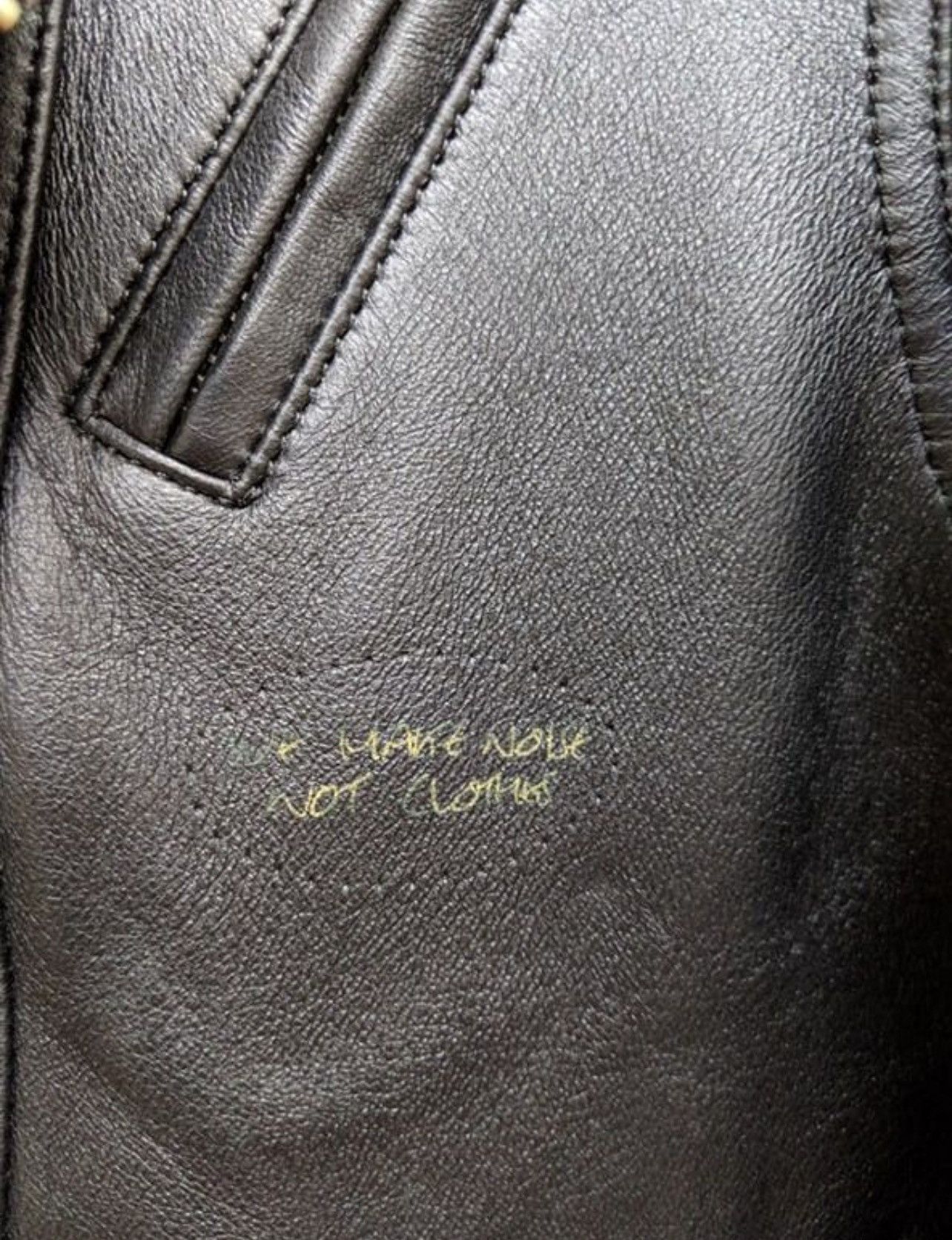 Undercover Roughed Out Double Leather Jacket Size US M / EU 48-50 / 2 - 6 Thumbnail