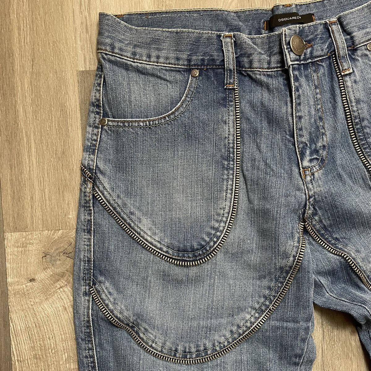 Dsquared2 Dsquared2 Early 2000s Vintage Jeans Size US 34 / EU 50 - 3 Thumbnail