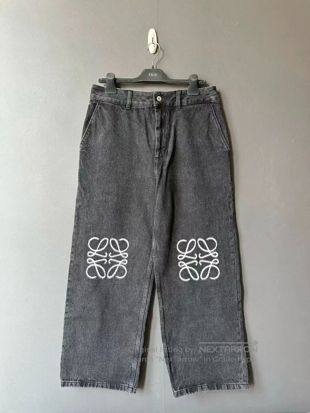 Loewe Loewe Logo Print Straight Jeans. Size US 38 / EU 54 - 1 Thumbnail