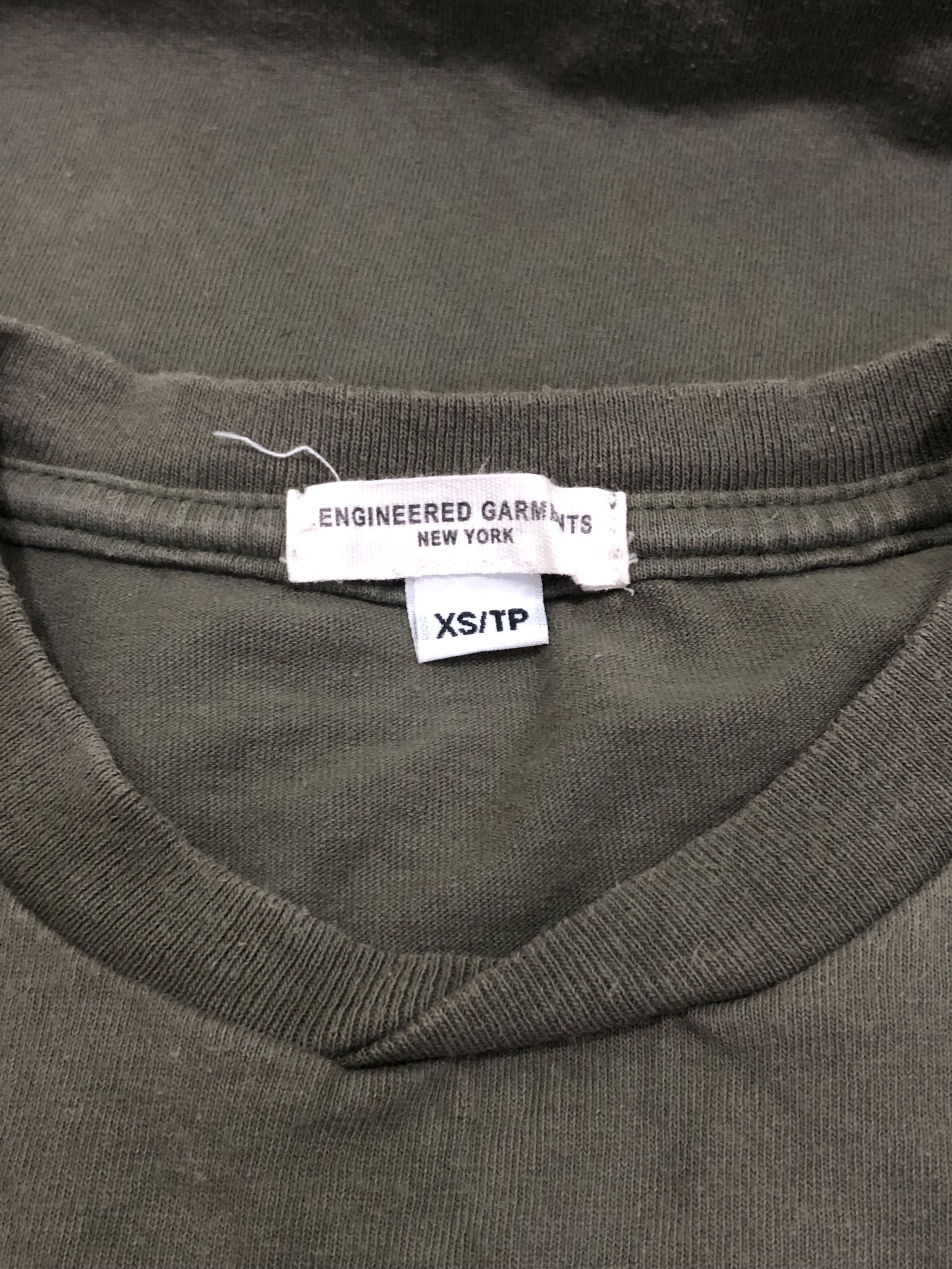 Engineered Garments Engineered Garments No MAD single pocket tee Size US XS / EU 42 / 0 - 4 Thumbnail