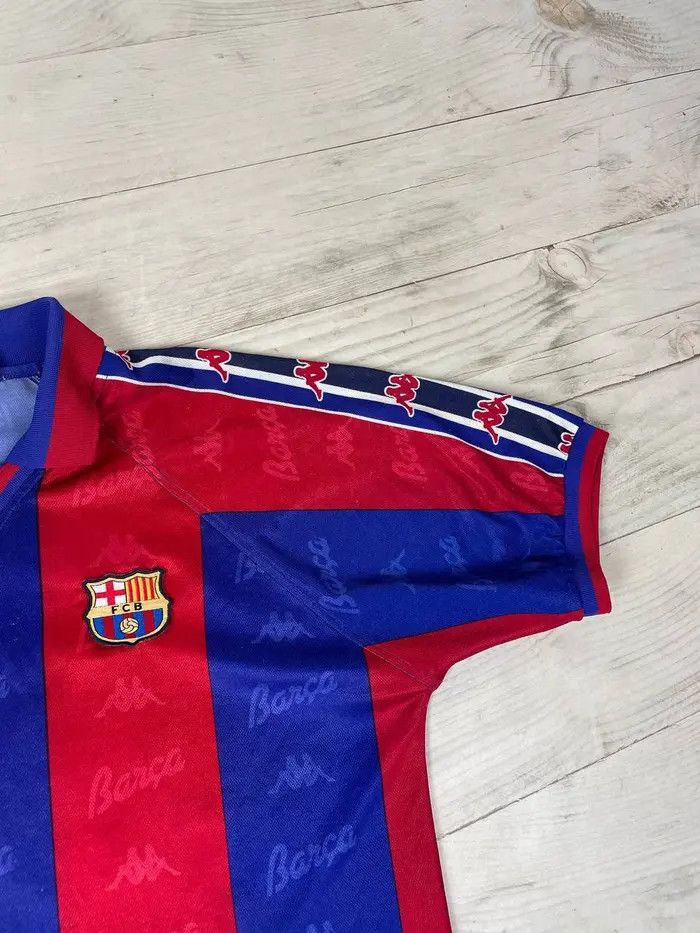 Kappa Vintage Barcelona 1995 1997 Nadal #20 Home Shirt Jersey Size US S / EU 44-46 / 1 - 5 Thumbnail